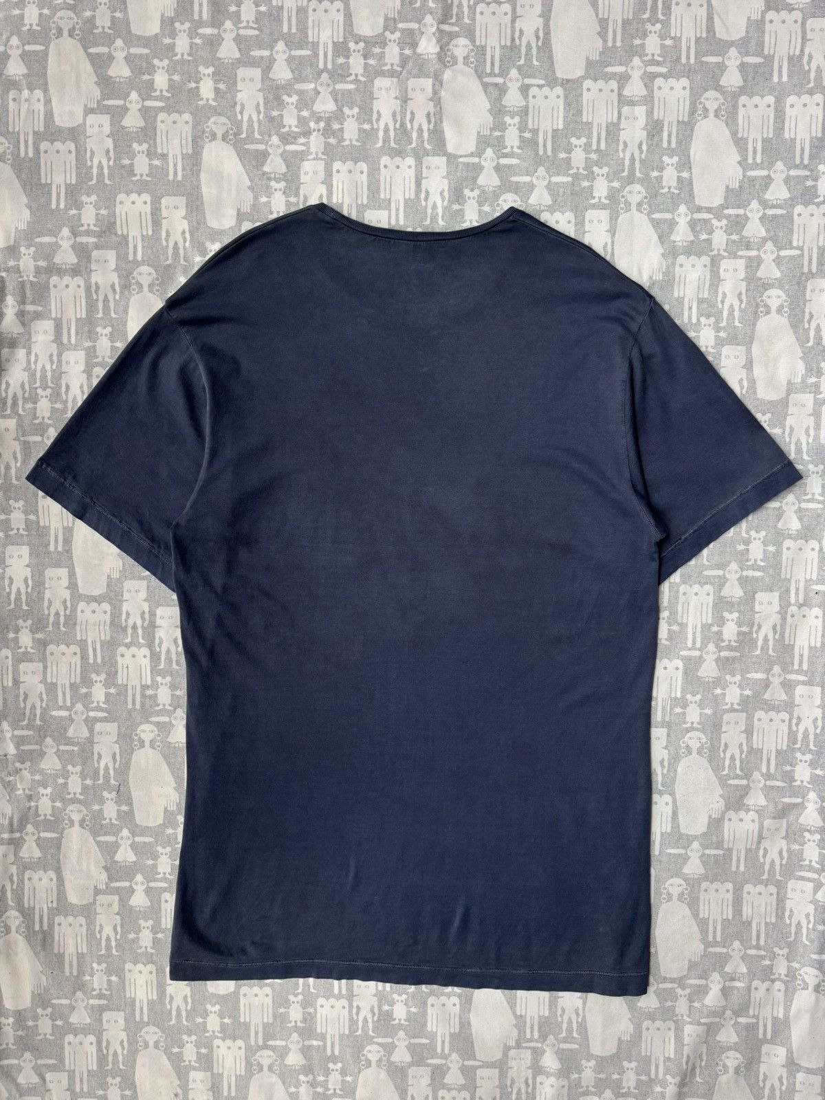 Raf Simons Raf Simons AW04 "Exiles Everywhere We Go" Overdyed Tee-Shirt Size US M / EU 48-50 / 2 - 4 Thumbnail