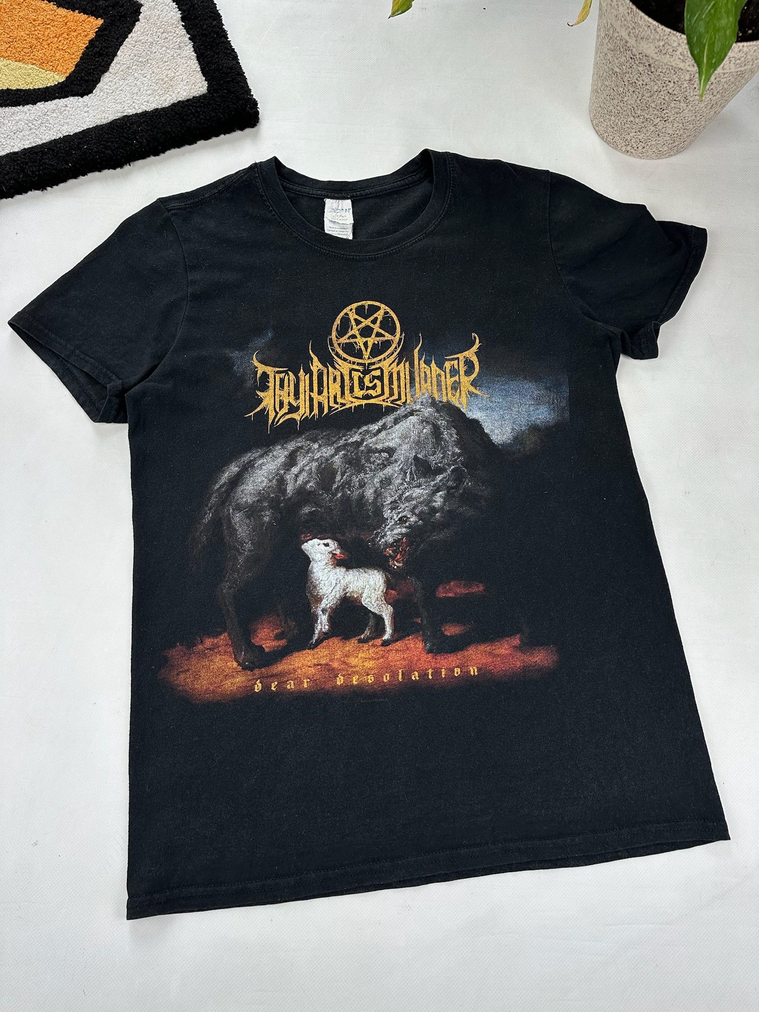 Band Tees × Vintage Thy Art Is Murder vintage rock metal band tee Size US S / EU 44-46 / 1 - 1 Thumbnail