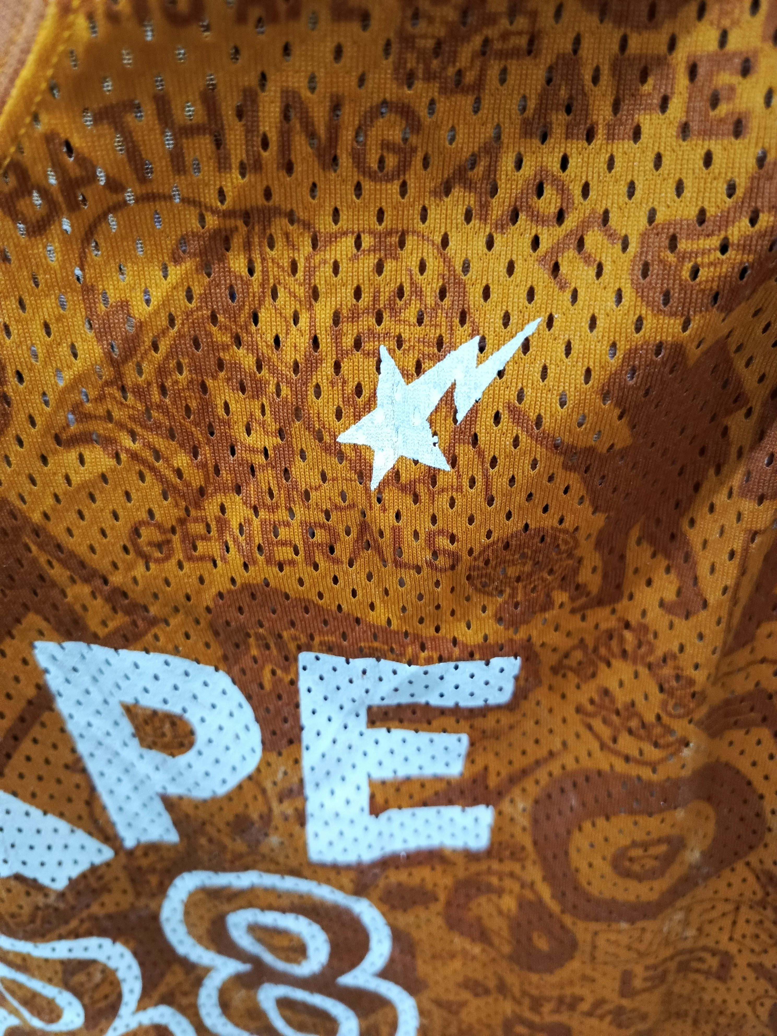 Bape BAPE (A Bathing Ape) basketball jersey. "BAPE 88" Size US XL / EU 56 / 4 - 5 Thumbnail
