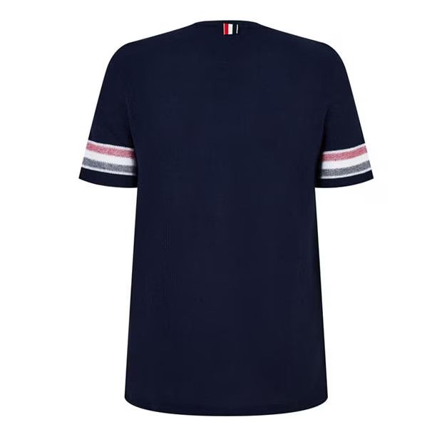 Thom Browne o1g2r1mq0724 Striped Sleeve T- Shirts in Navy Size US S / EU 44-46 / 1 - 2 Thumbnail