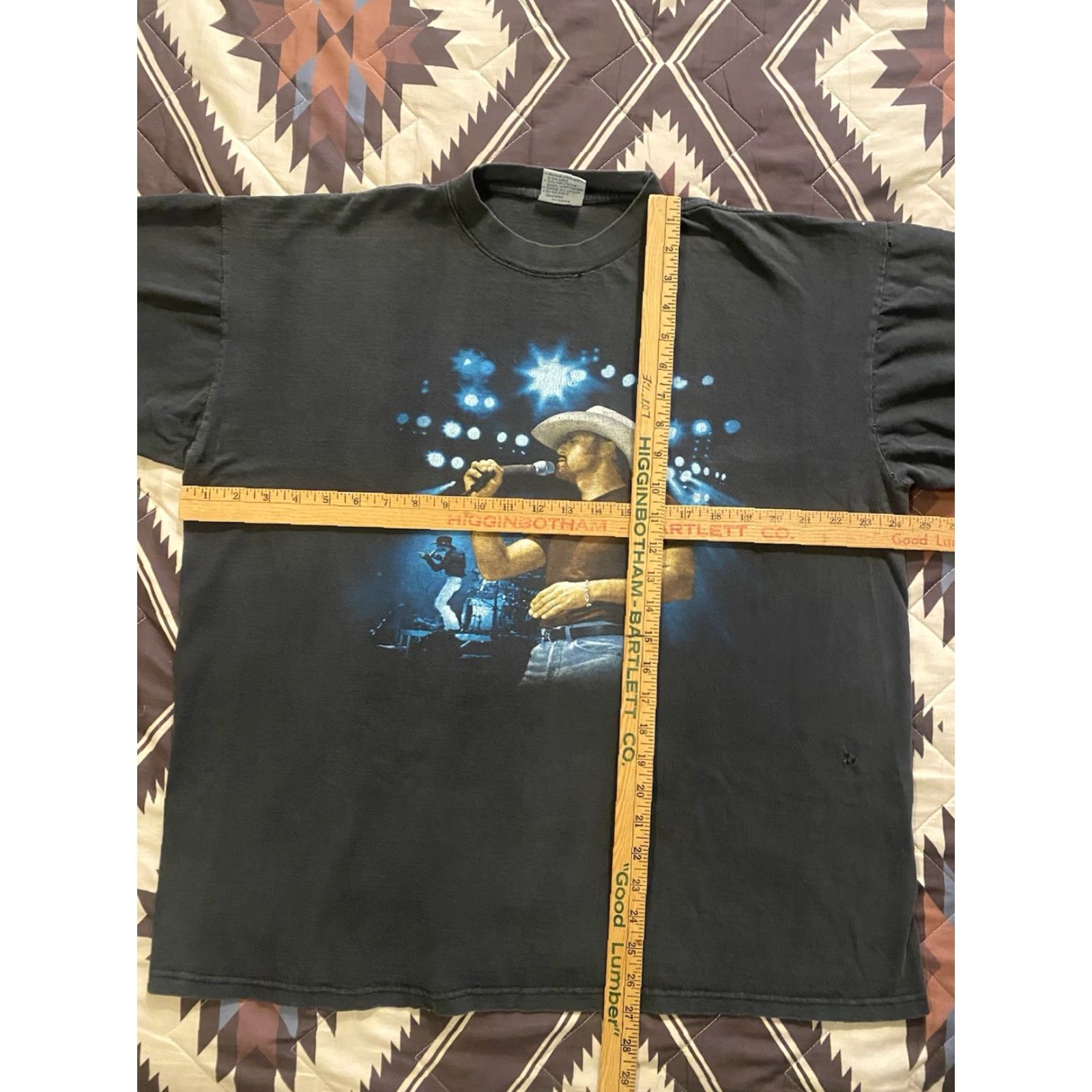 Doublet VINTAGE All Sport Tim McGraw T-Shirt Crew Neck Short Sleeve XL Black Unisex Adults 90s Music Double-Sided Graphic Print Size US XL / EU 56 / 4 - 5 Thumbnail