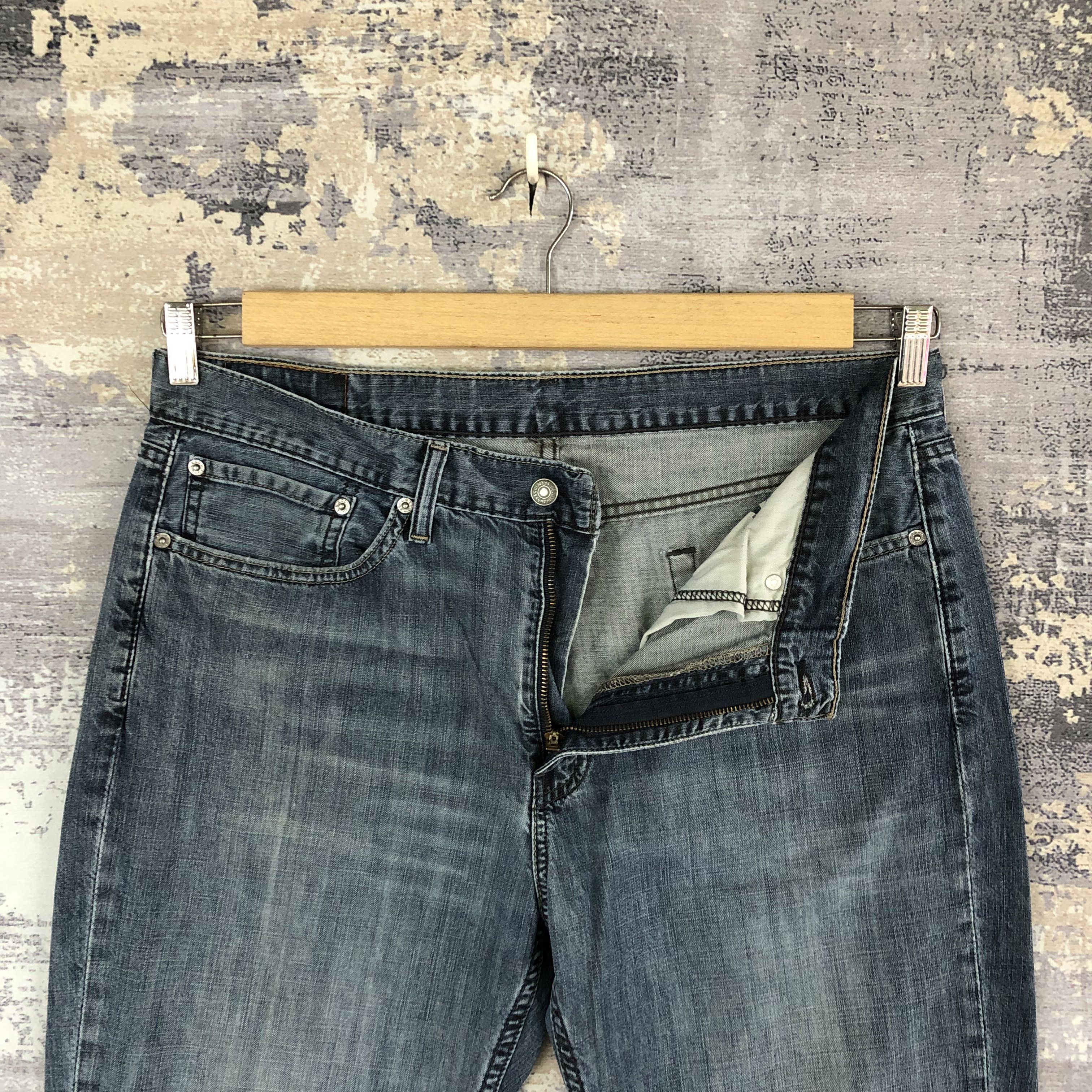 Levi's Vintage Levis Straight Leg Jeans Levi's Faded Denim Pants Size US 34 / EU 50 - 6 Thumbnail