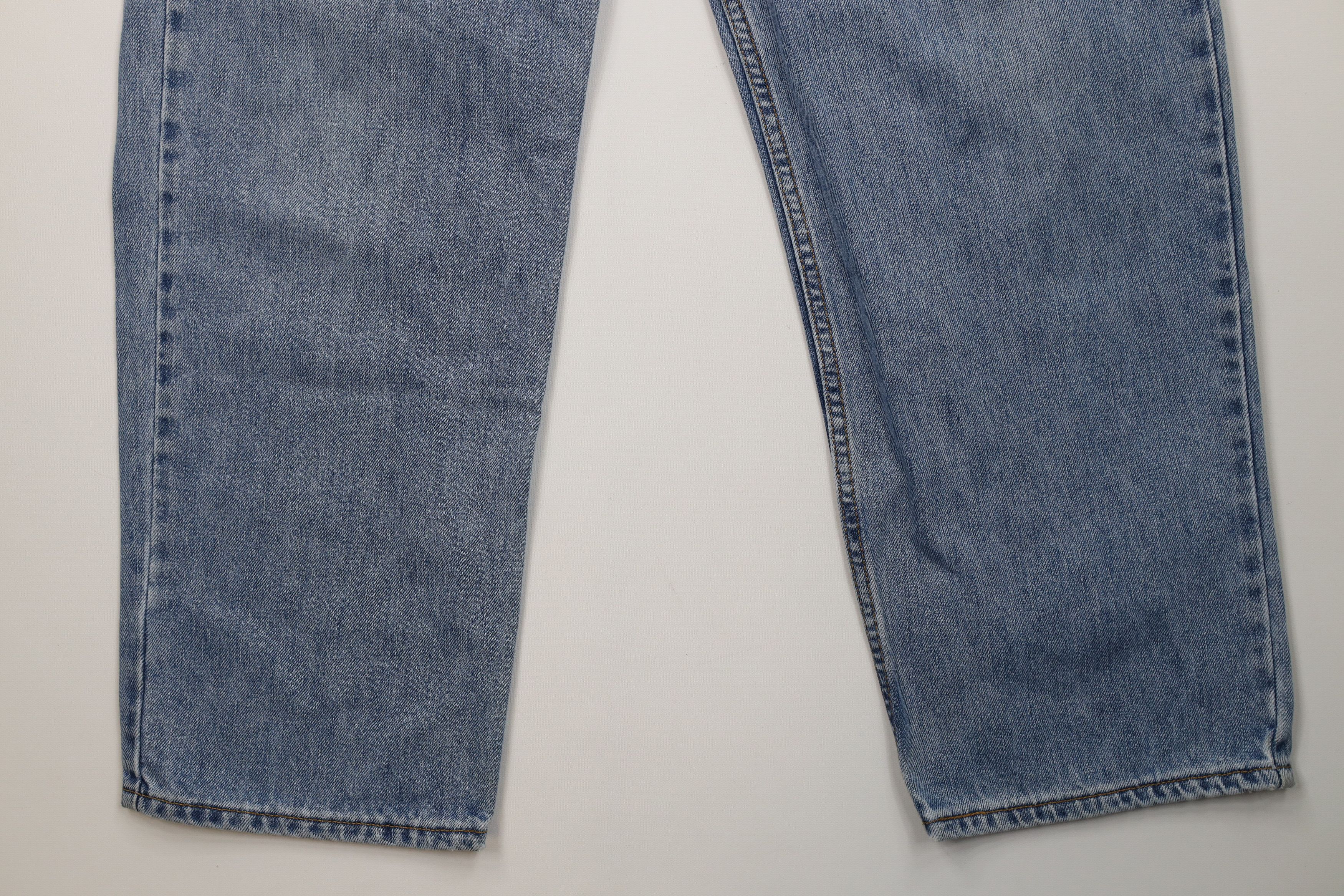 Levi's Vintage Y2K Levis 550 Relaxed Fit Denim Jeans Blue Cotton Size US 38 / EU 54 - 4 Thumbnail