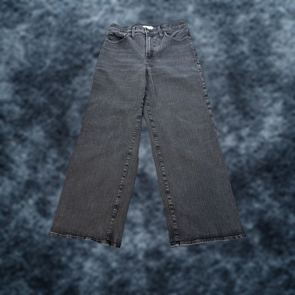 Madewell Madewell The Perfect Vintage Wide Leg Jeans Women 30x28 Black Denim High Rise Vintage: No, Black, Jeans, Madewell Size 30" / US 8 / IT 44 - 1 Thumbnail