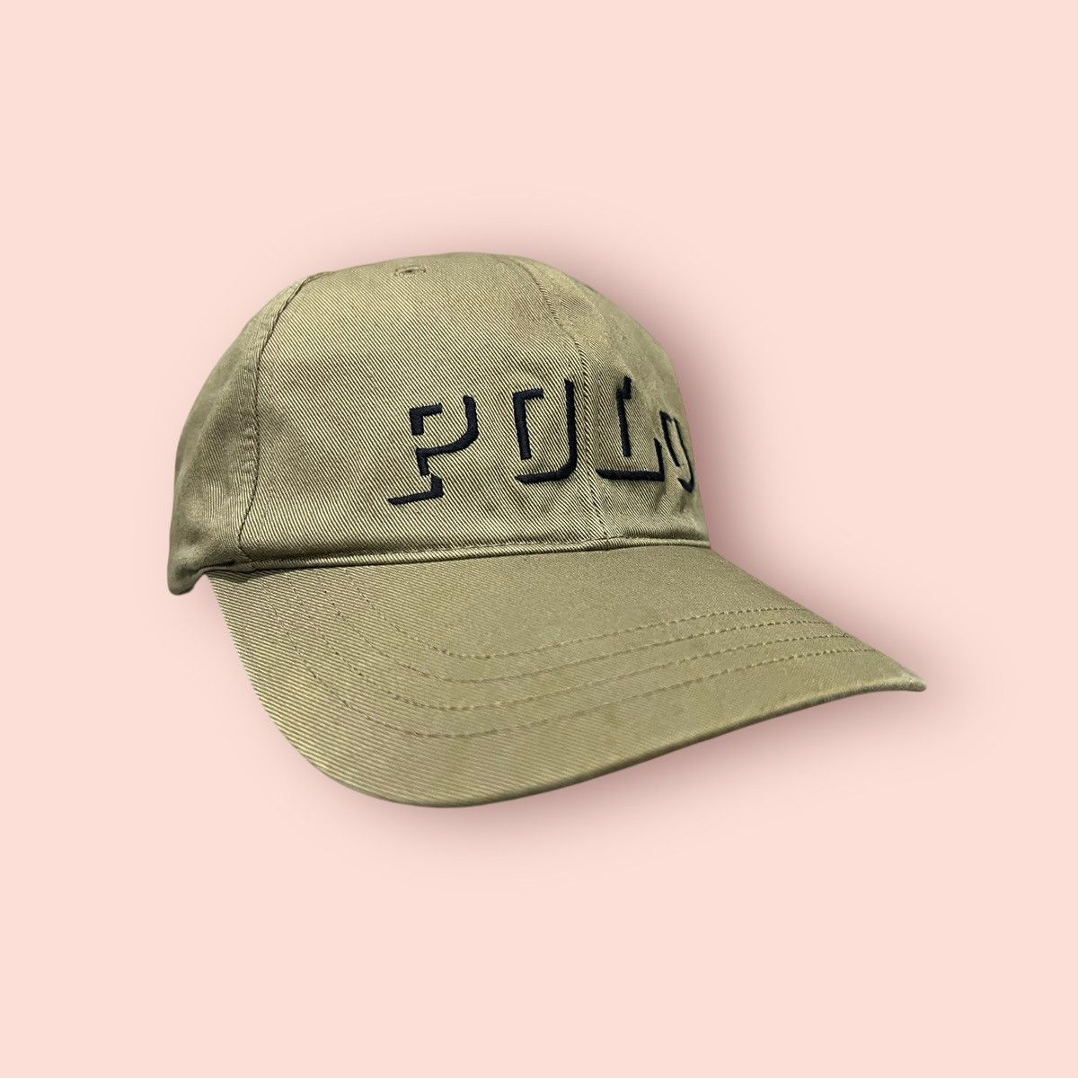 Polo Ralph Lauren VINTAGE POLO BIG EMBROIDERED SPELL OUT STRAPBACK CAP Size ONE SIZE - 2 Thumbnail
