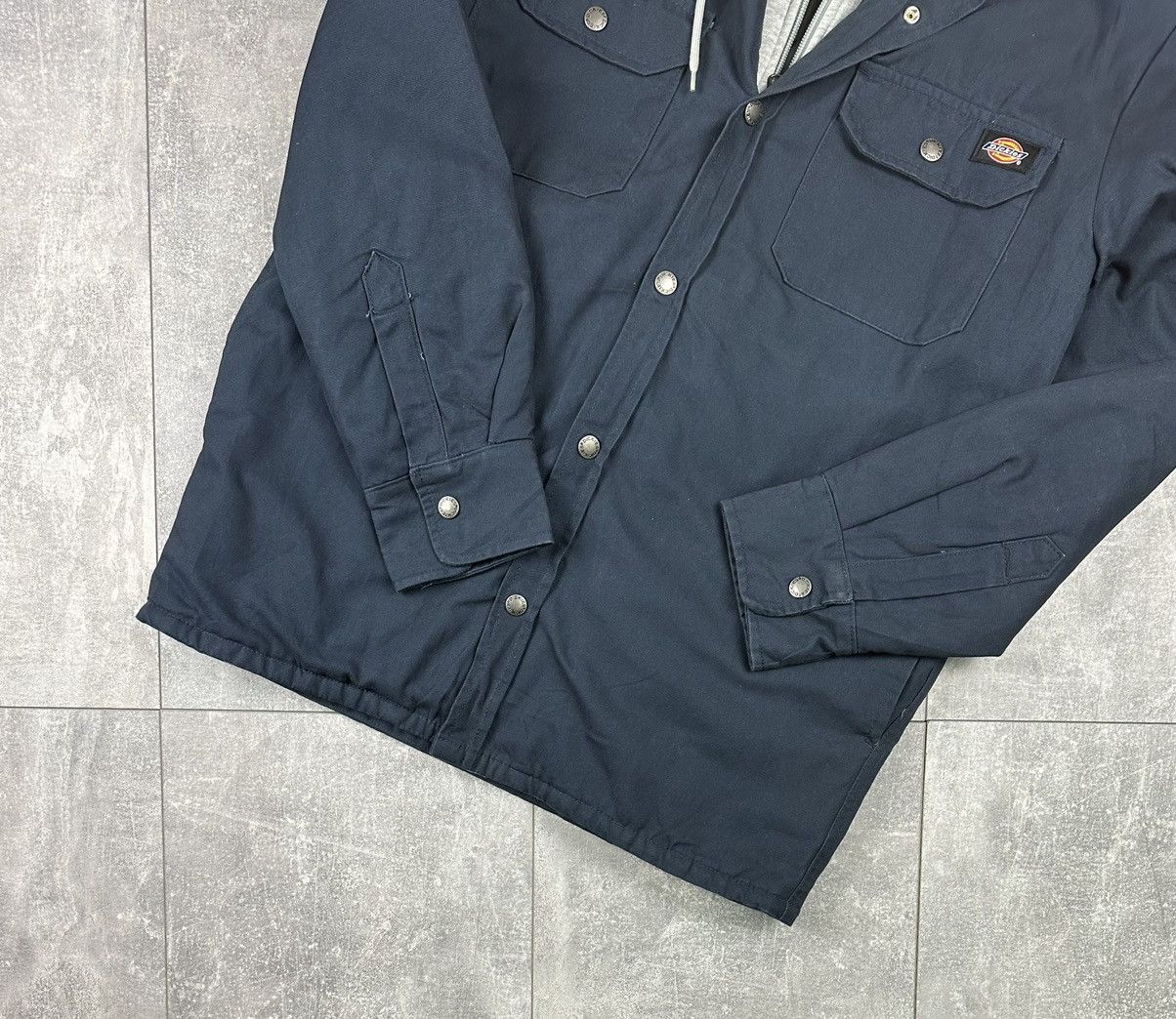 Dickies Dickies Hooded Overshot Denim Jacket Small Logo Size US S / EU 44-46 / 1 - 10 Thumbnail