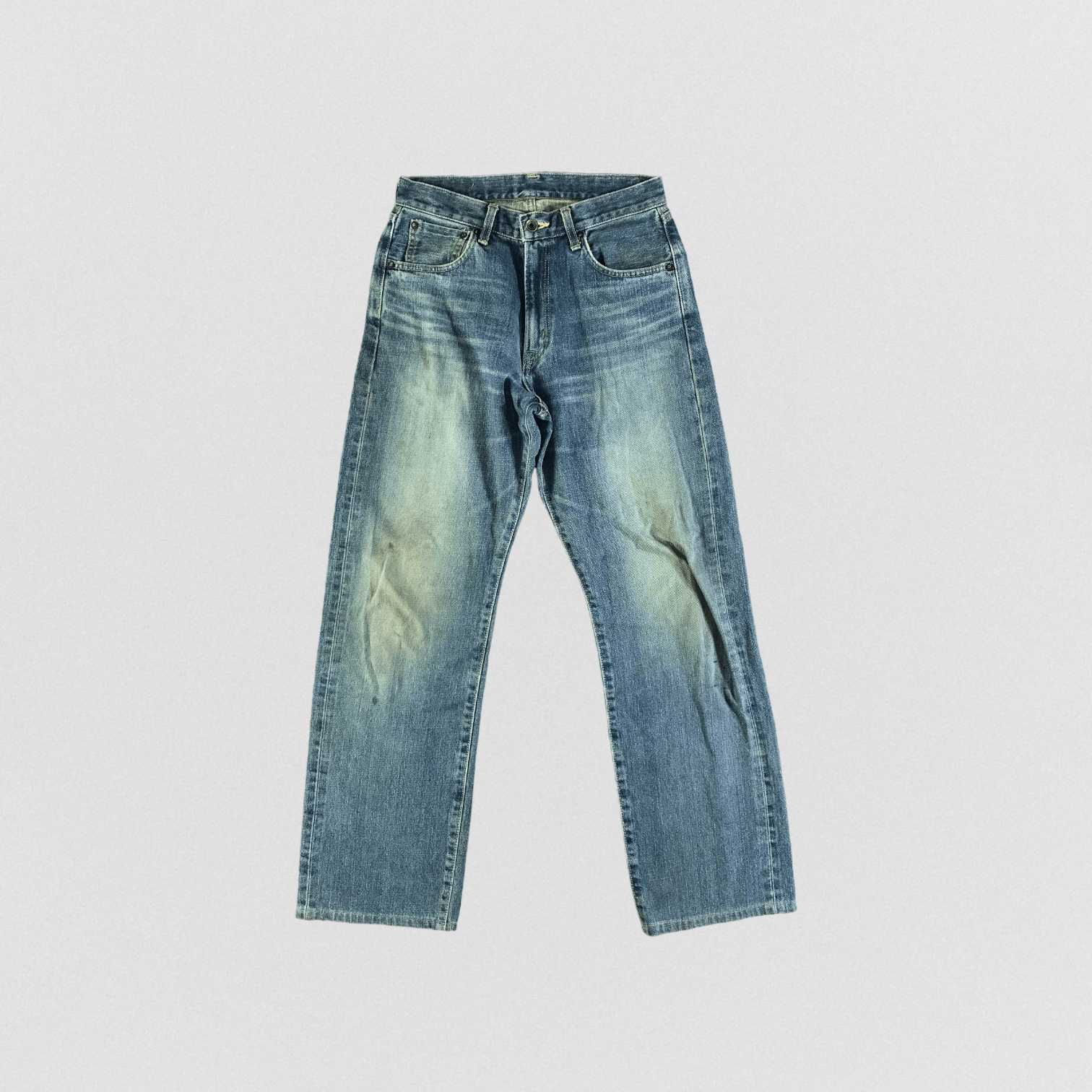 Edwin Vintage Blue Wash Edwin 505 Selvedge Jeans-JM3669 Size US 30 / EU 46 - 1 Thumbnail