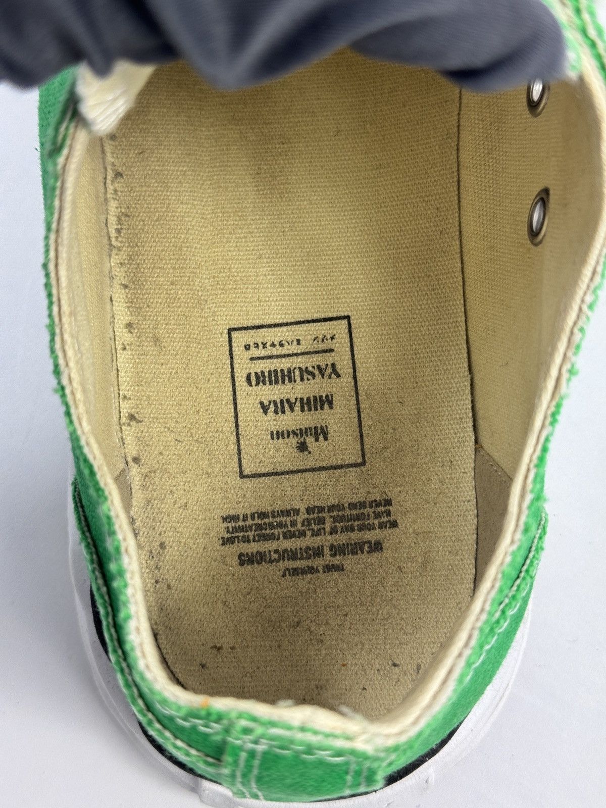 Maison MIHARA YASUHIRO LOW TOP CANVAS SNEAKERS Size US 10 / EU 43 - 10 Thumbnail
