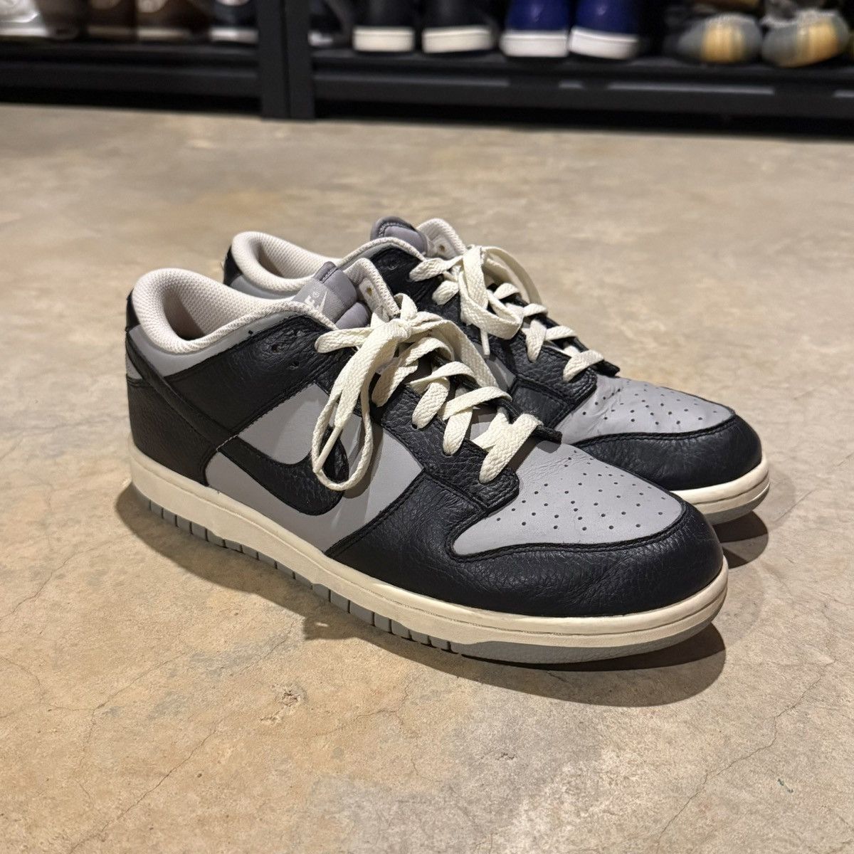 Nike Vtg Nike Dunk Low Black Cashmere 2011 US 10.5 Size US 10.5 / EU 43-44 - 10 Thumbnail