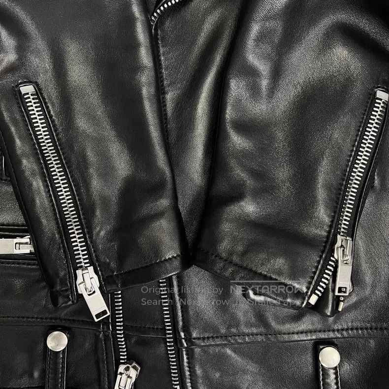 Saint Laurent Paris Saint Laurent Paris Classic Biker Sheepskin Jacket Blazer Size XS / US 0-2 / IT 36-38 - 5 Thumbnail