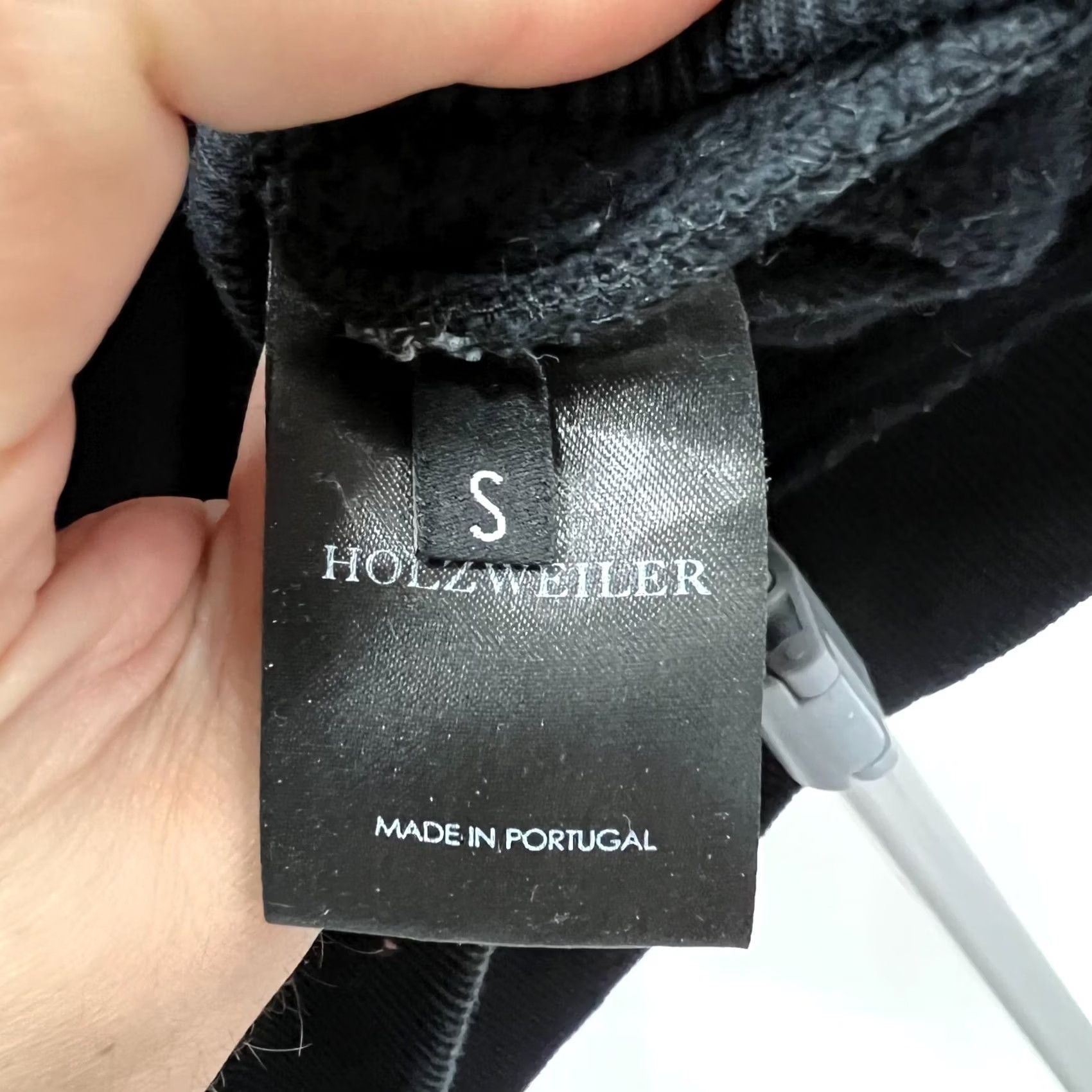 Holzweiler Holzweiler Black Hoodie S Regular Long Sleeve Navy Size US S / EU 44-46 / 1 - 4 Thumbnail