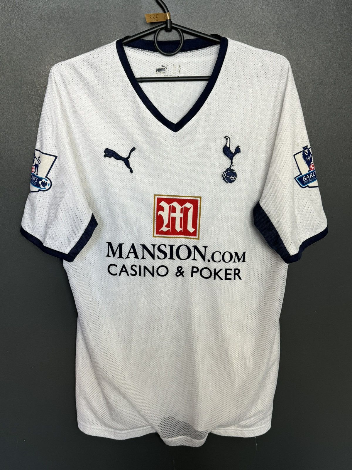 Puma Tottenham Hotspur 08/09 Home Bentley Signed Football Jersey Size US M / EU 48-50 / 2 - 2 Thumbnail