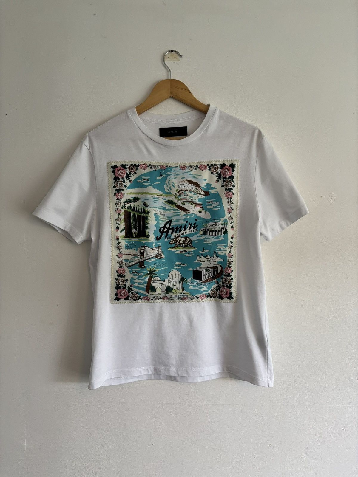 Amiri Amiri California Hawaiian Tee Size US S / EU 44-46 / 1 - 1 Thumbnail