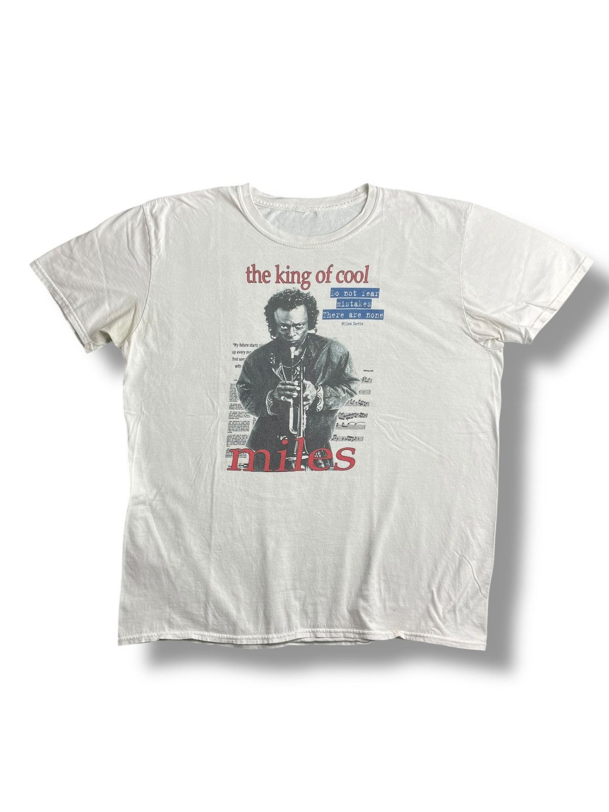Band Tees × Vintage Vintage Miles Davis Shirt Size US XL / EU 56 / 4 - 1 Thumbnail