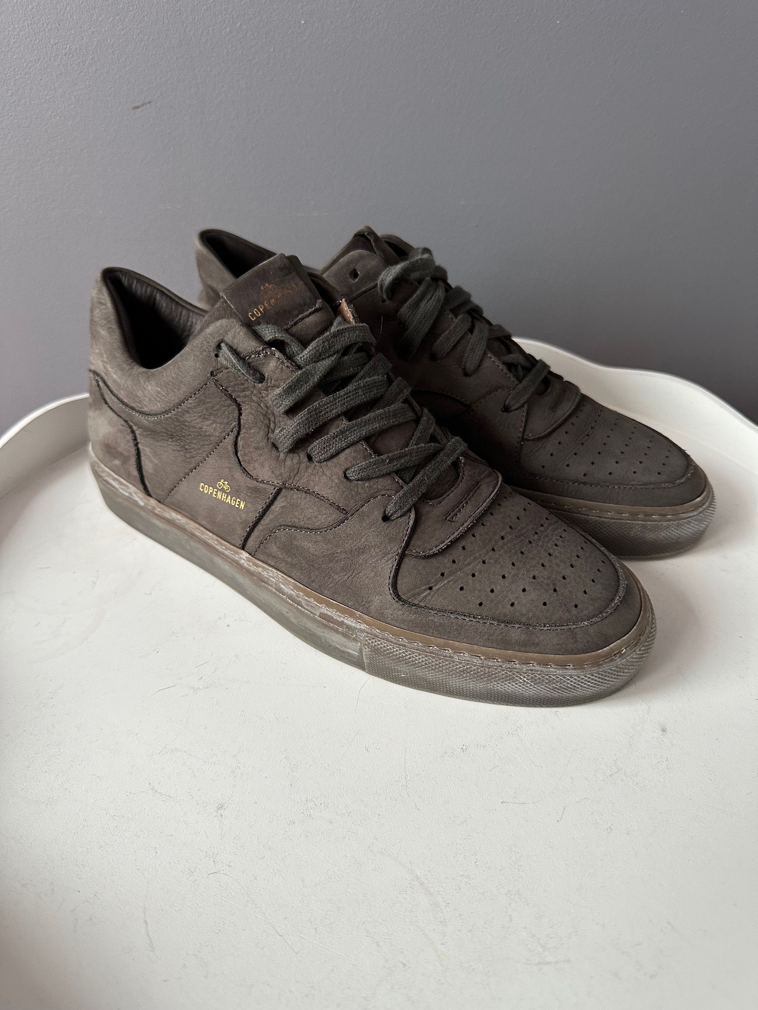 COPENHAGEN STUDIOS Copenhagen Brown Leather Sneakers Nubuck Size US 9 / EU 42 - 4 Thumbnail