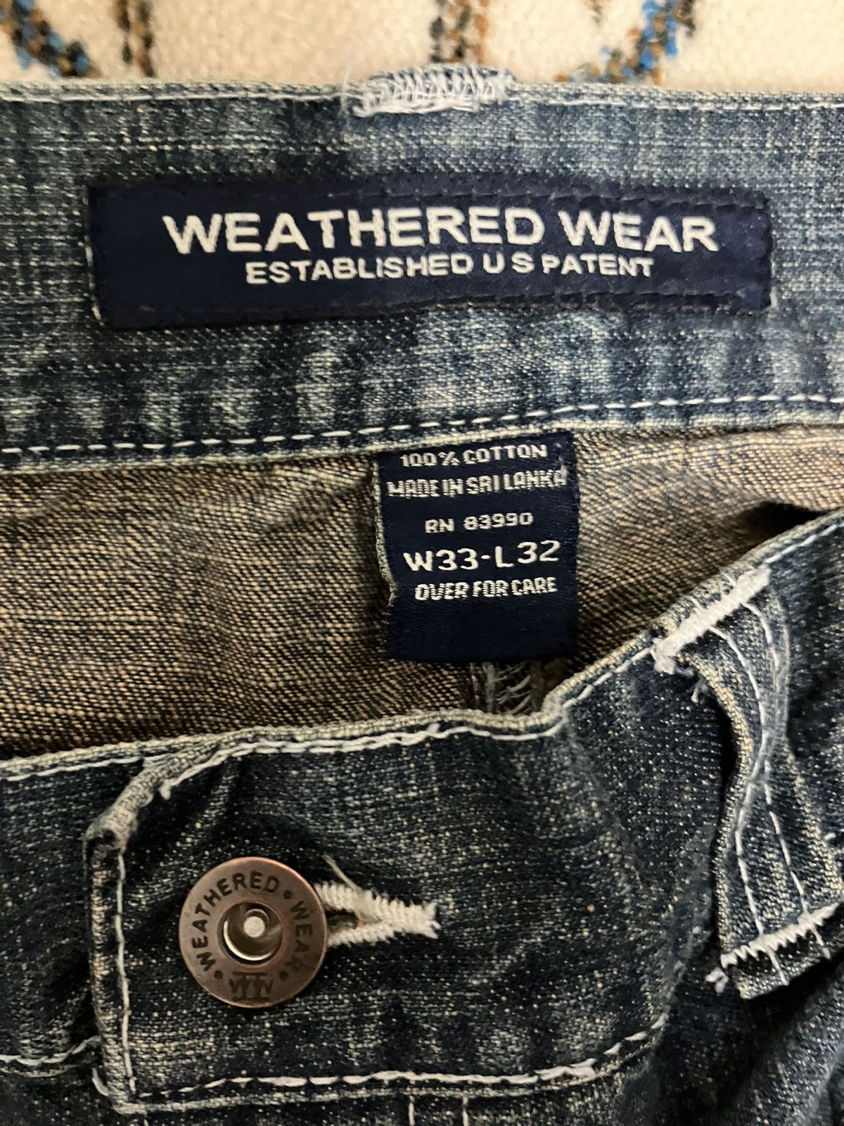 Vintage Baggy jeans Size US 33 - 4 Thumbnail