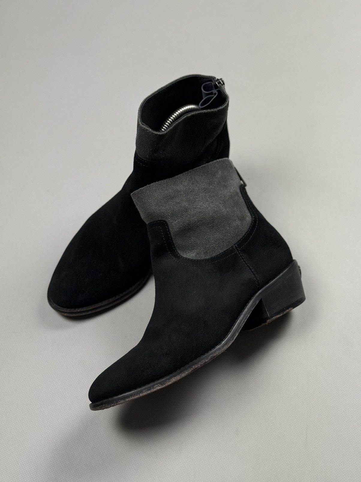 Zadig & Voltaire Zadig & Voltaire Ladies Suede Ankle Zip Biker Boots Shoes Size US 7 / IT 37 - 13 Thumbnail