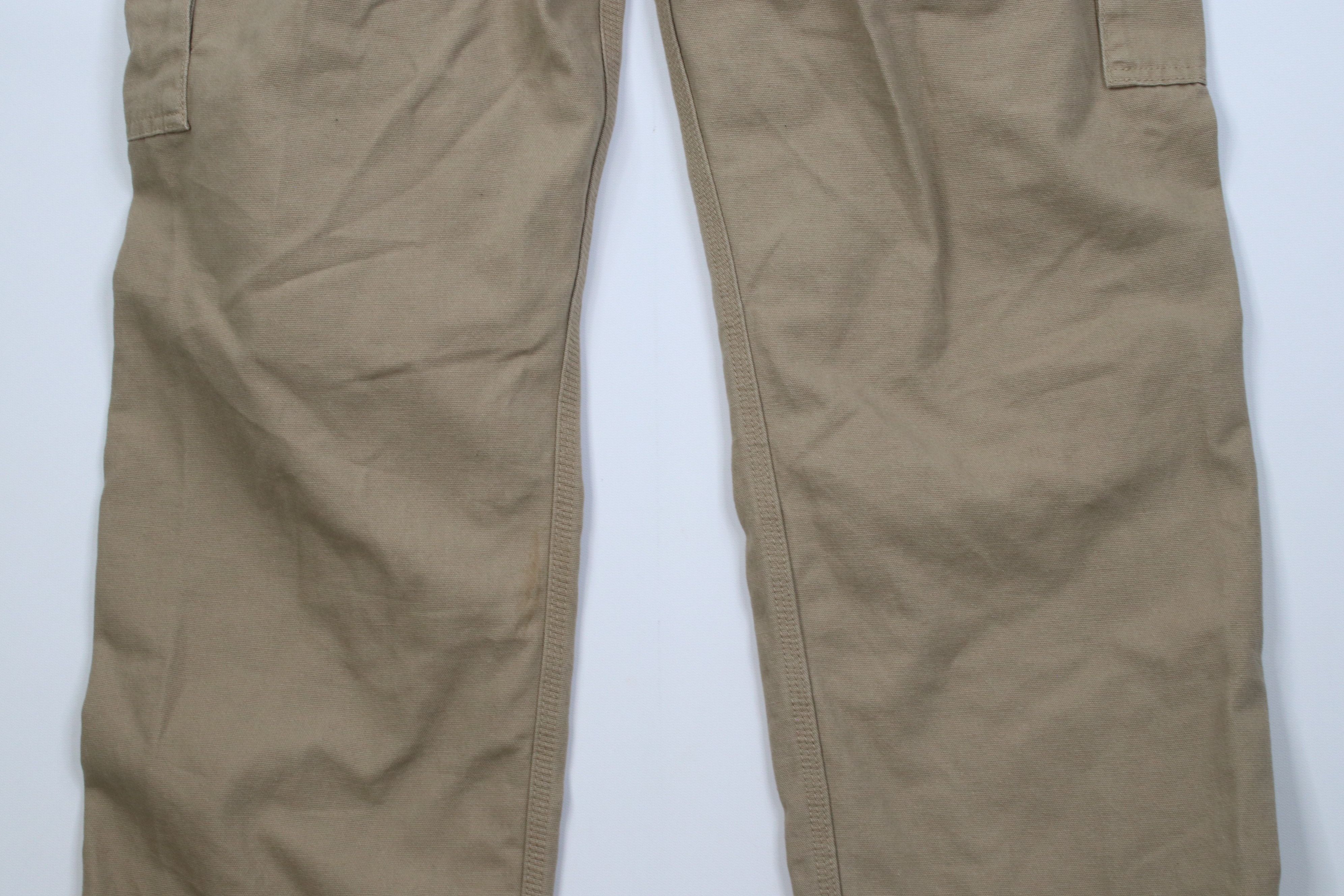 Carhartt Carhartt FR Wide Leg Fire Flame Resistant Cargo Pants Khaki Size US 33 - 13 Thumbnail