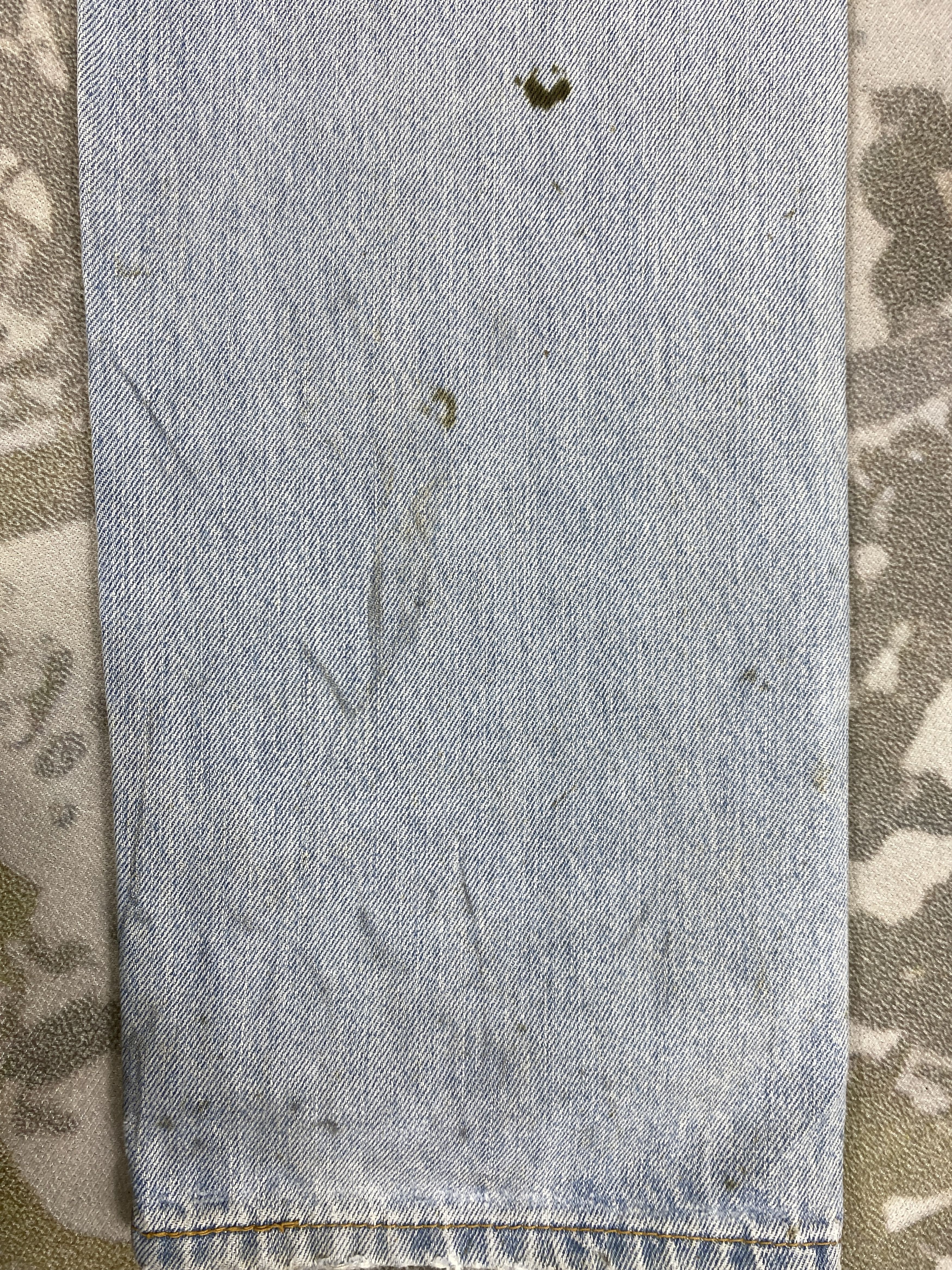 Levi's Light Blue Wash Vintage Levi's 505 34x30 Denim -JN1757 Size US 34 / EU 50 - 11 Thumbnail