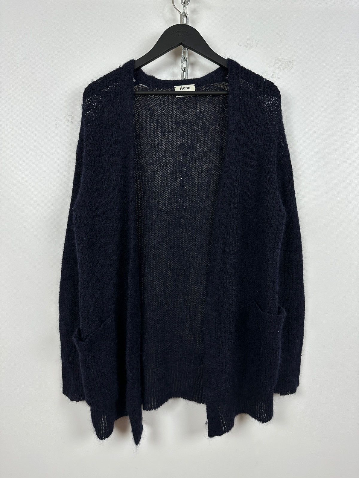 Acne Studios Acne Studios Priya Mohair Linen Alpaca Knitted Cardigan Size XS / US 0-2 / IT 36-38 - 1 Thumbnail