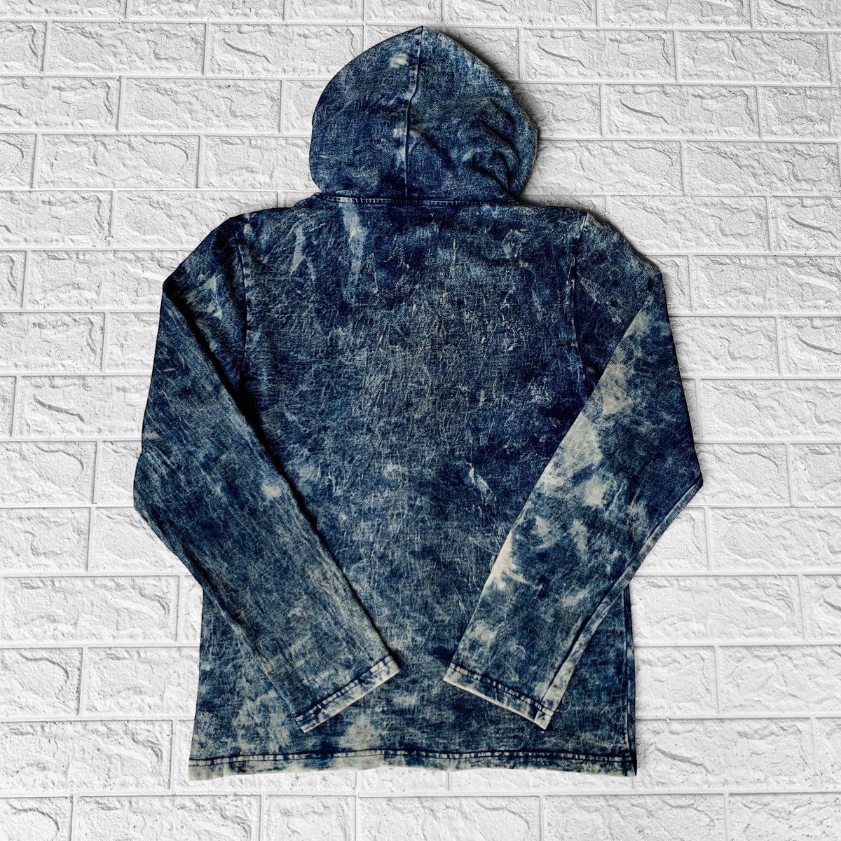 GOSTAR DE FUGA × Japanese Brand Rings Acid Wash Zipper Hoodie Size US S / EU 44-46 / 1 - 2 Thumbnail
