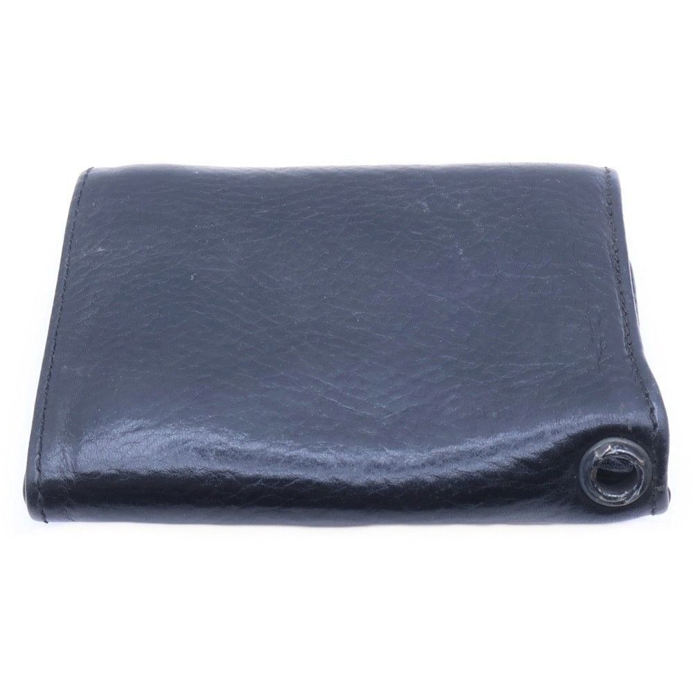 Chrome Hearts Chrome Hearts 3 Fold Cross Leather Wallet Black Size ONE SIZE - 2 Thumbnail