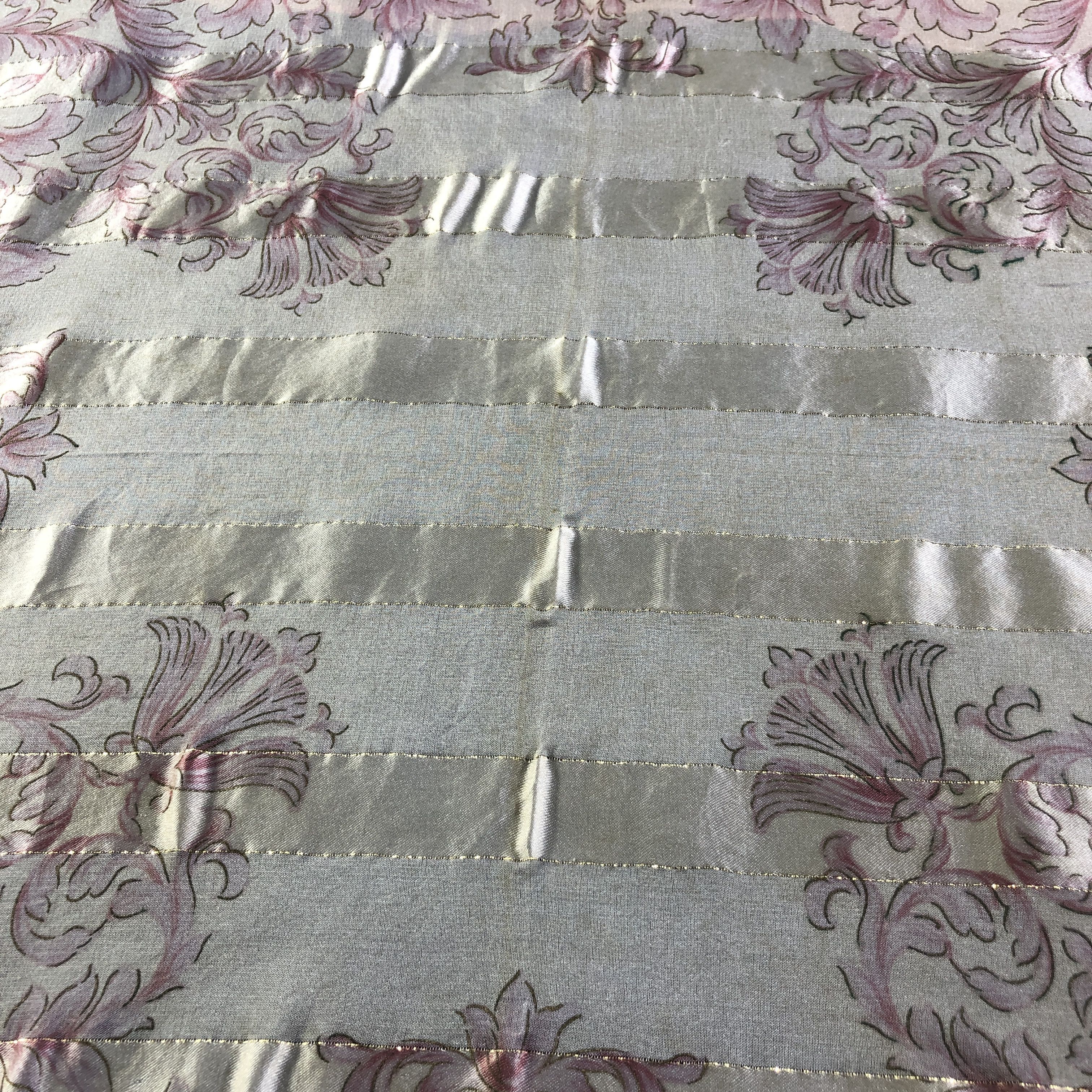 Lui di Lancetti Lancetti Luxury Floral Silk Scarf M983 Size ONE SIZE - 7 Thumbnail
