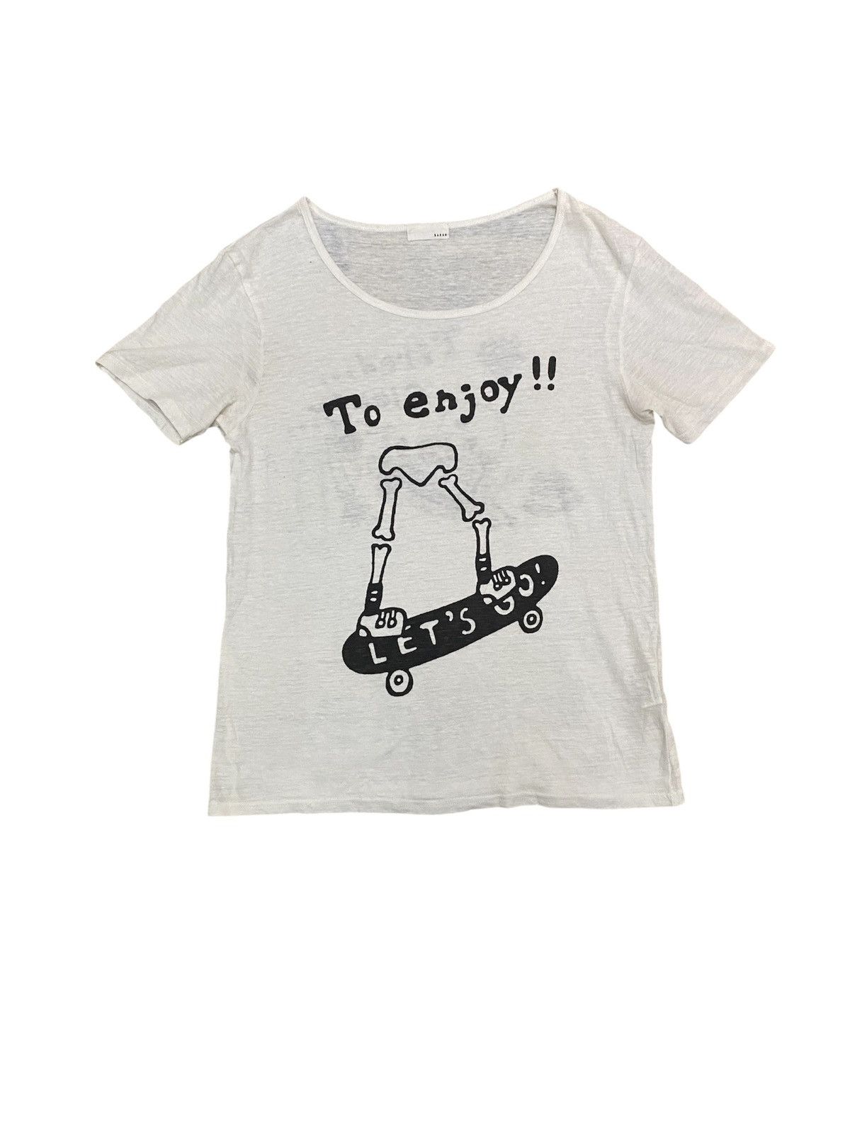 Japanese Brand Barak japan Skate and destroy tee Made in japan Size US S / EU 44-46 / 1 - 1 Thumbnail