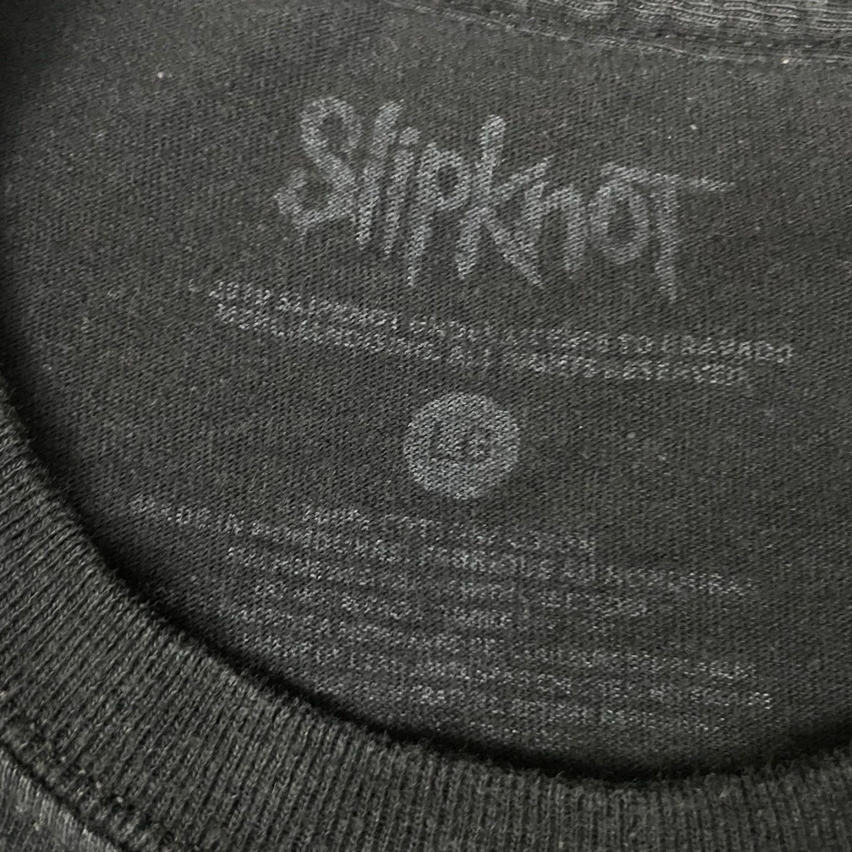 Doublet VINTAGE Slipknot Shirt Adult L Black Logo Double-Sided Tee Band Mens L Size US L / EU 52-54 / 3 - 6 Thumbnail