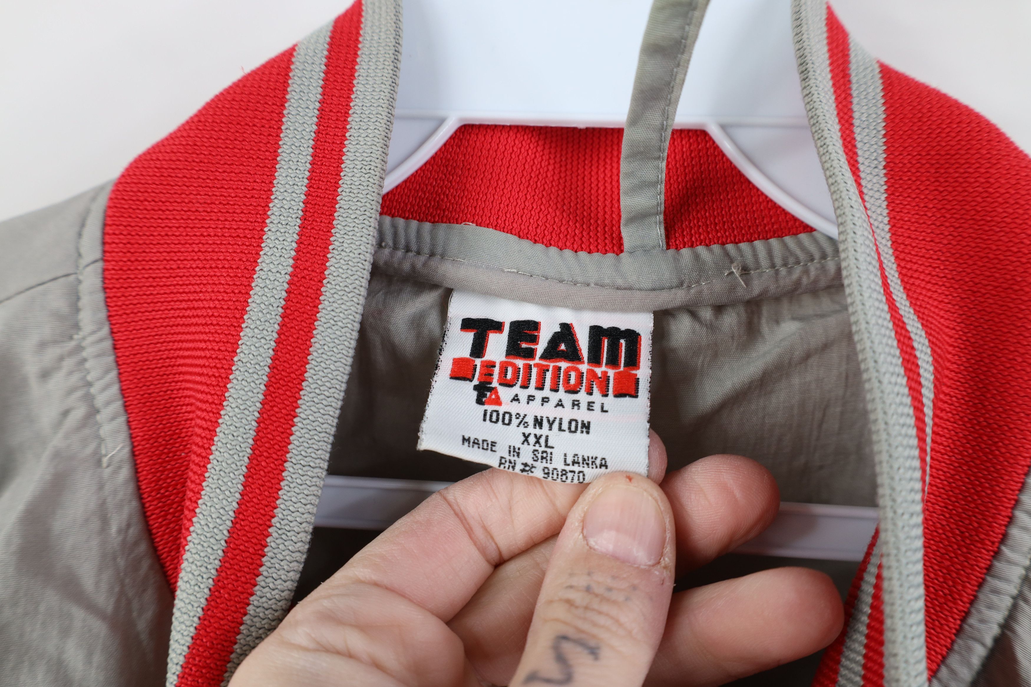 Vintage Vintage 90s Ohio State University Zip Windbreaker Jacket Size US XXL / EU 58 / 5 - 5 Thumbnail