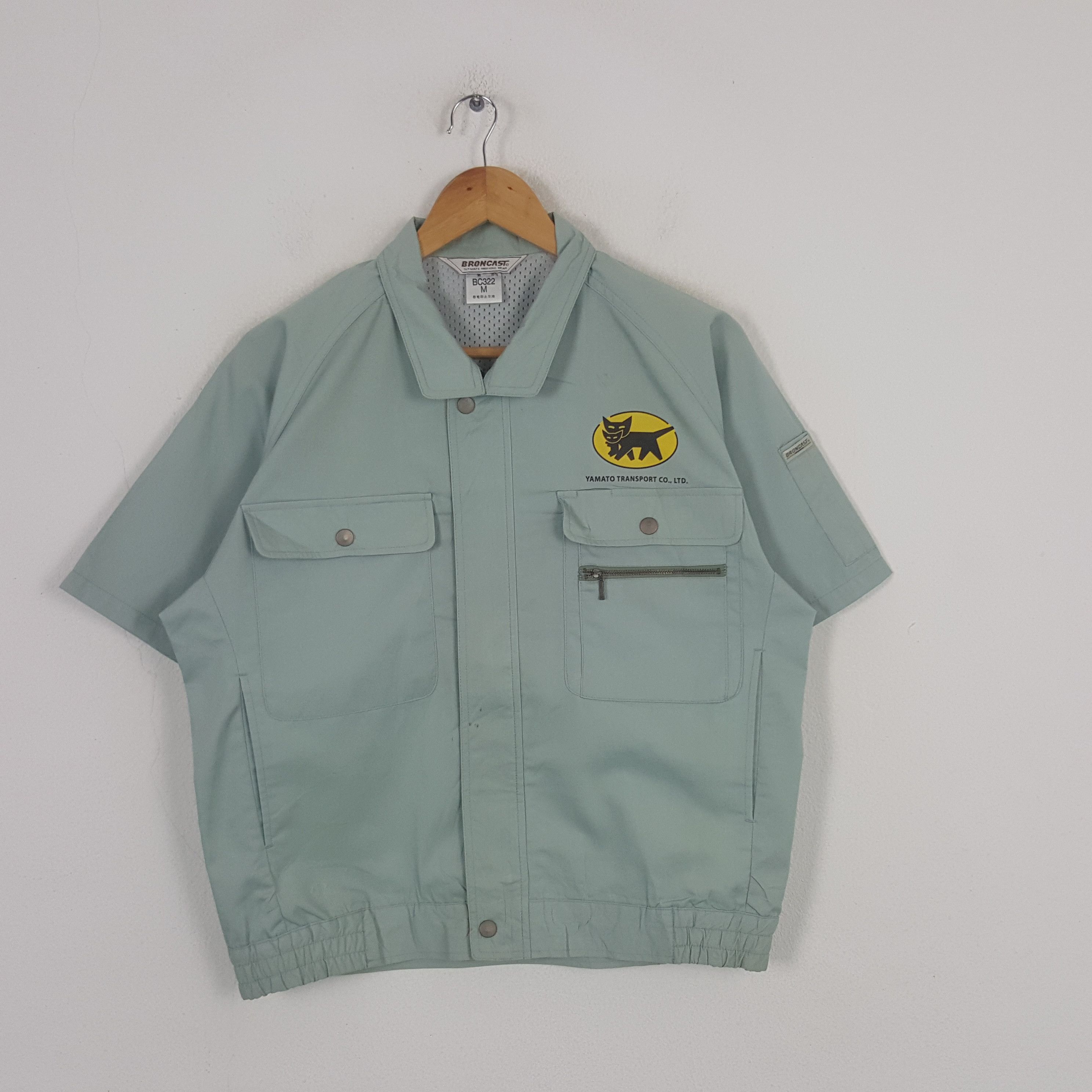 Japanese Brand × Vintage Vintage Yamato Transport Japanese Uniform Jacket C288N27 Size US L / EU 52-54 / 3 - 3 Thumbnail