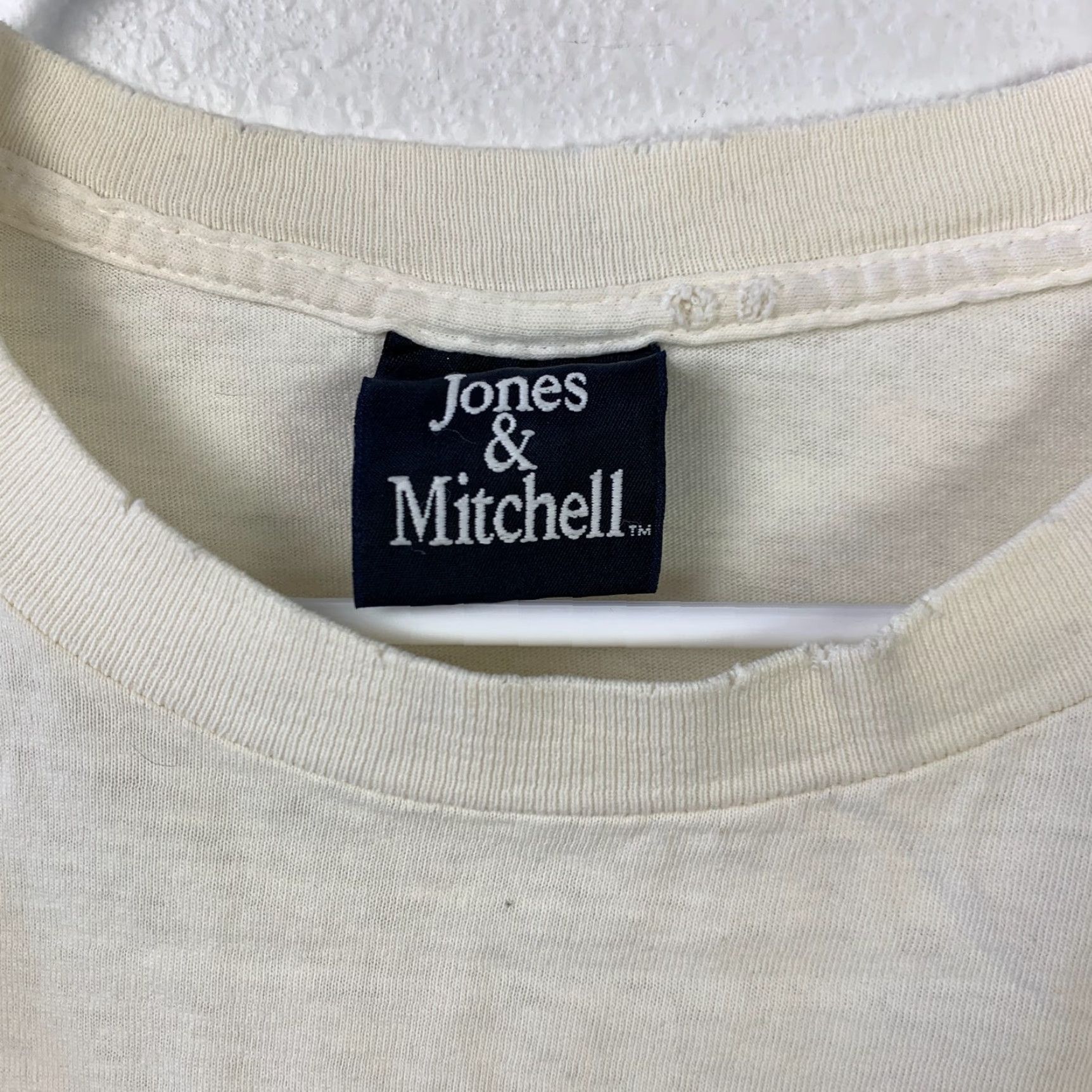 Sunflower VINTAGE Sunflower State Games Tee T-Shirt L Jones & Mitchell Unisex Adults White 100% Cotton Crew Neck Short Sleeve Size US L / EU 52-54 / 3 - 4 Thumbnail