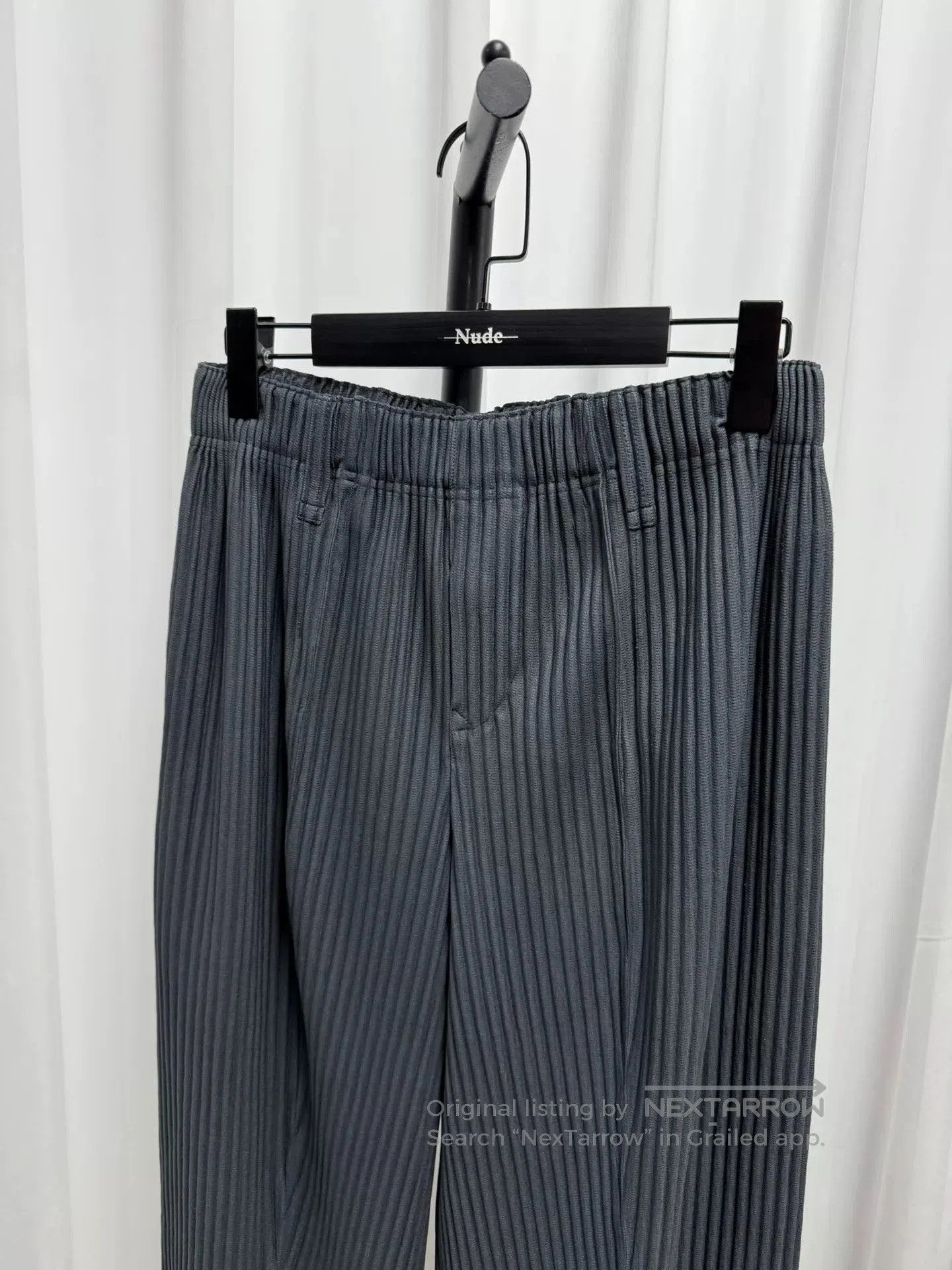 Homme Plisse Issey Miyake Issey Miyake Homme Plissé Striped Trousers. Size US 28 / EU 44 - 2 Thumbnail