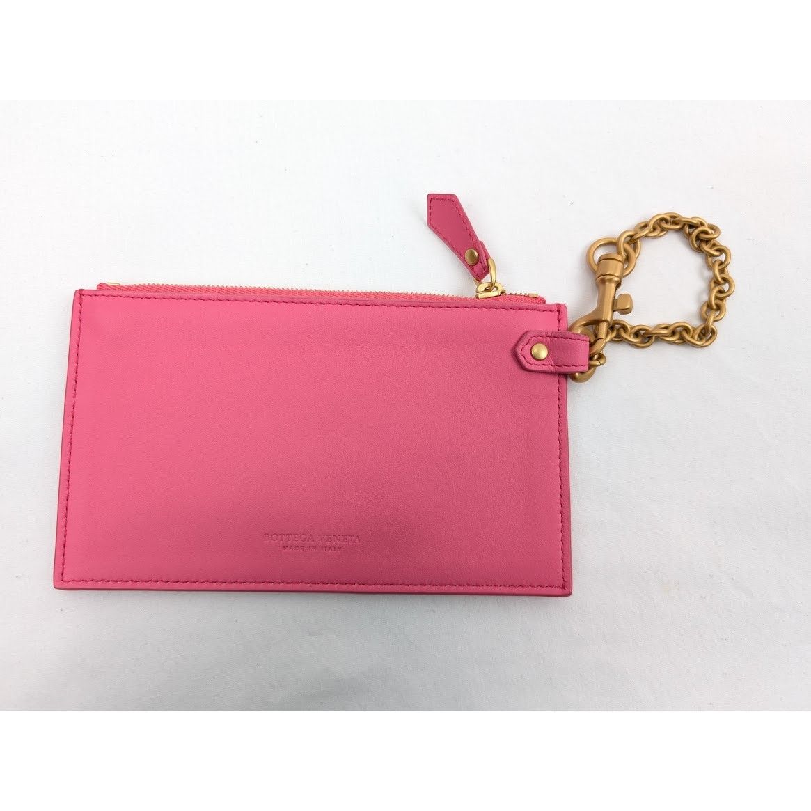 Bottega Veneta o1rshd1 Size: OS / Nappa/Ottone Card Case in Neon/Gold Size ONE SIZE - 1 Thumbnail