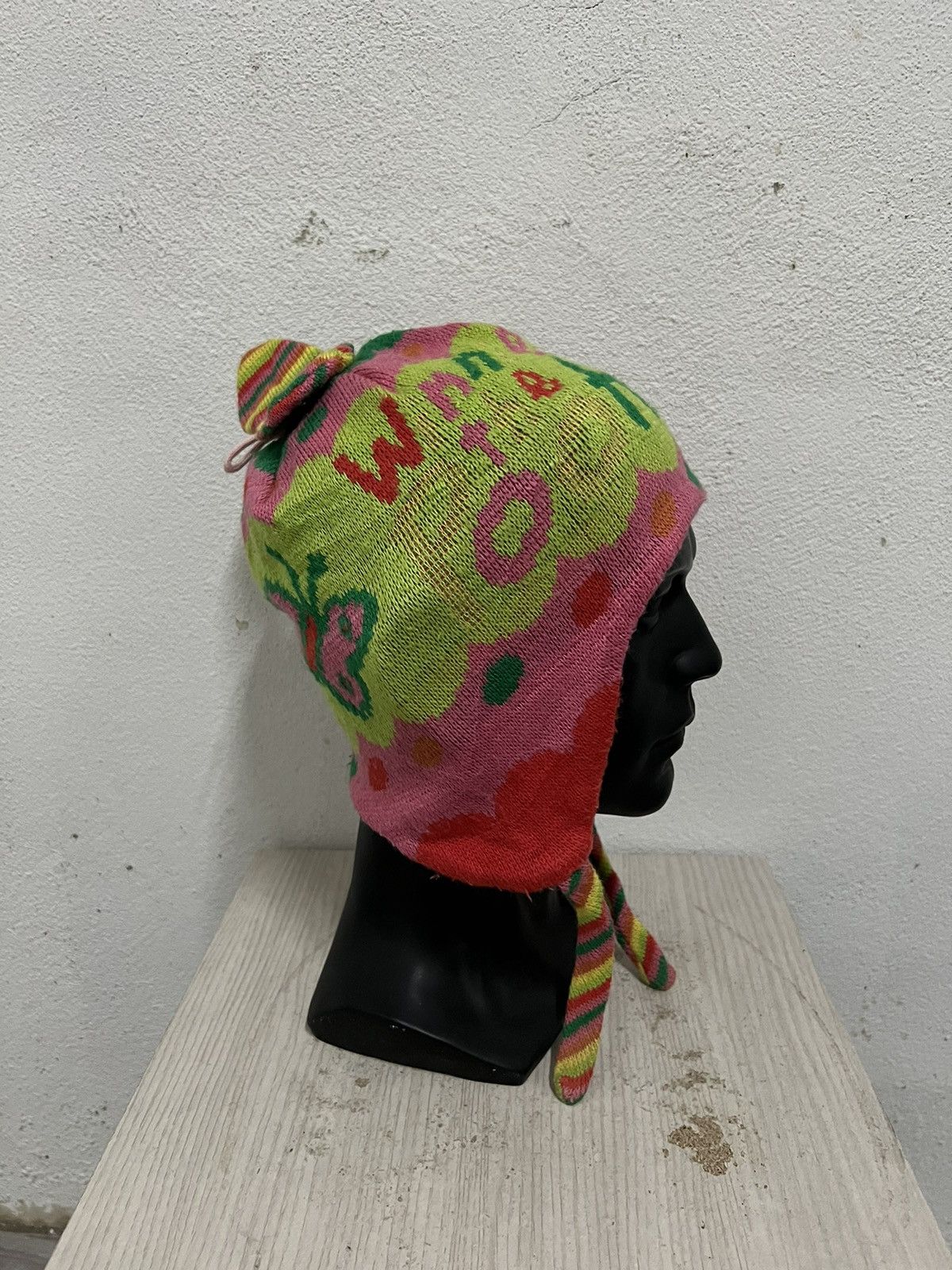 Cartoon Network Minnie Pooh Cartoon Earflap Beanie Hat Size ONE SIZE - 4 Thumbnail