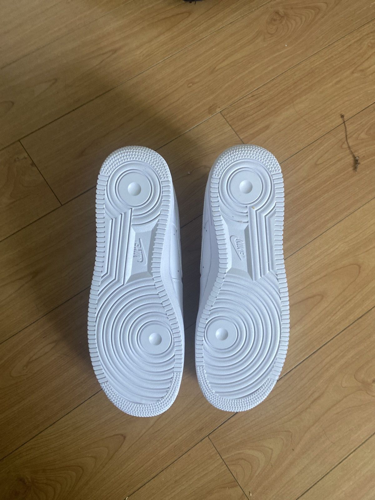 Nike ALL WHITE 07 AIRFORCES Size US 13 / EU 46 - 5 Thumbnail