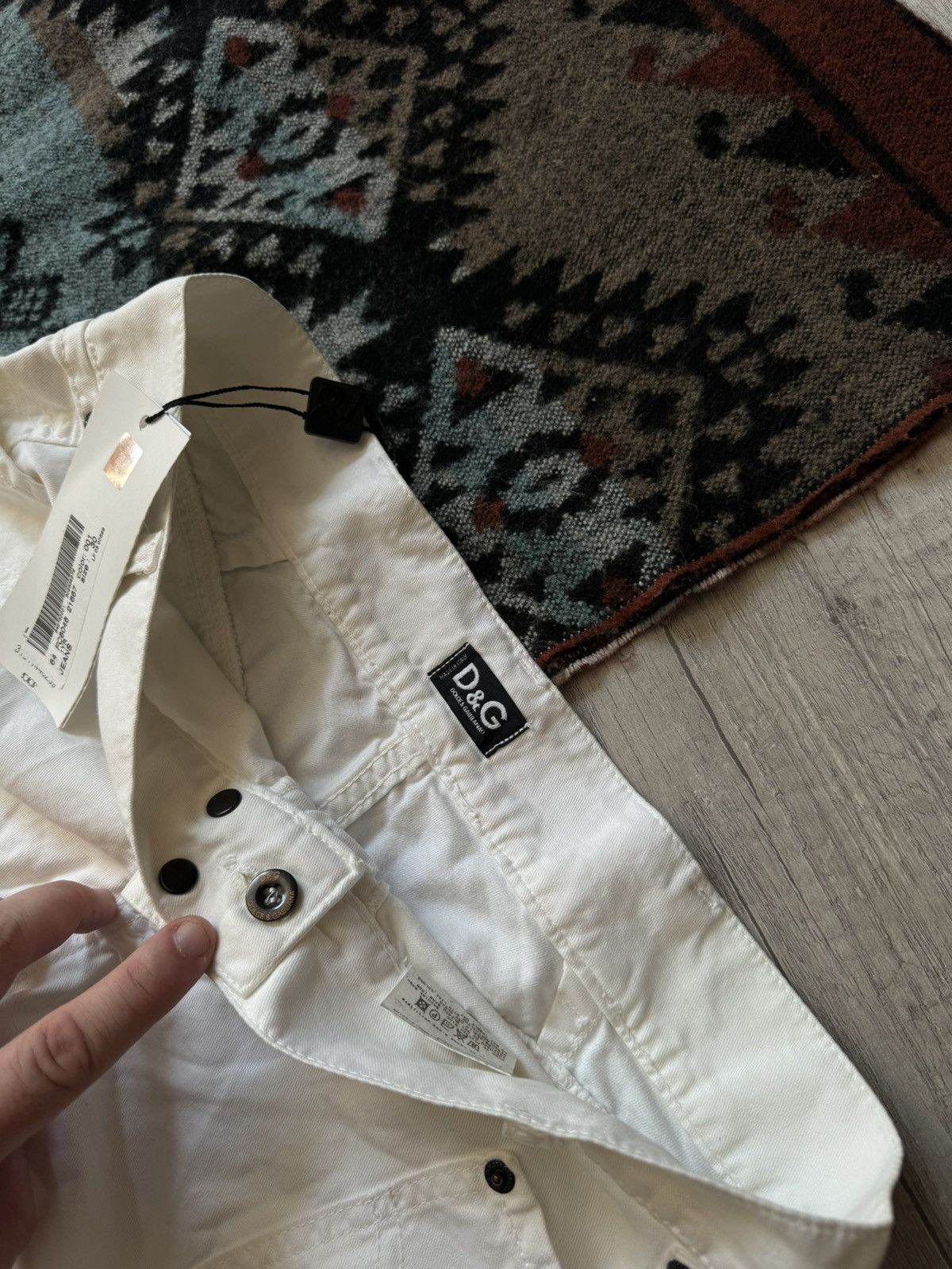Dolce & Gabbana Dolce & Gabbana Flared Vintage Jeans Size 30" / US 8 / IT 44 - 6 Thumbnail