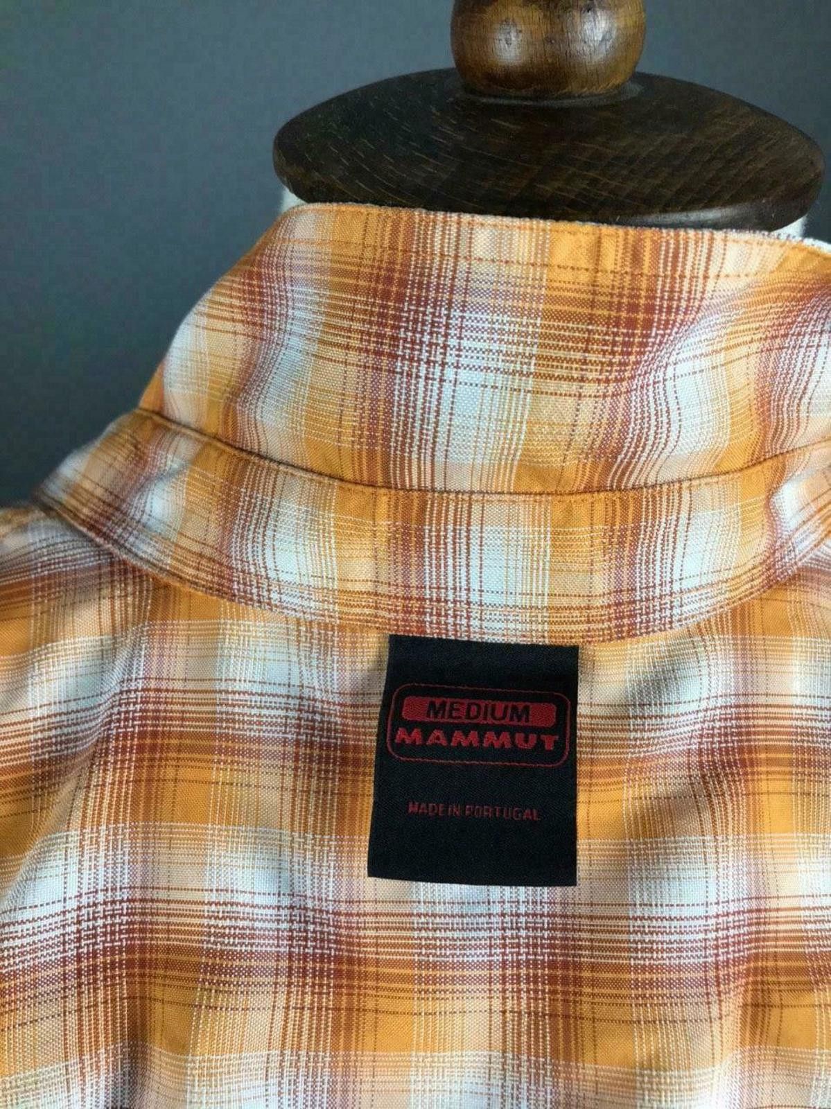Mammut Mammut Orange Check Short Sleeve Button Up Shirt Size M Size M / US 6-8 / IT 42-44 - 8 Thumbnail