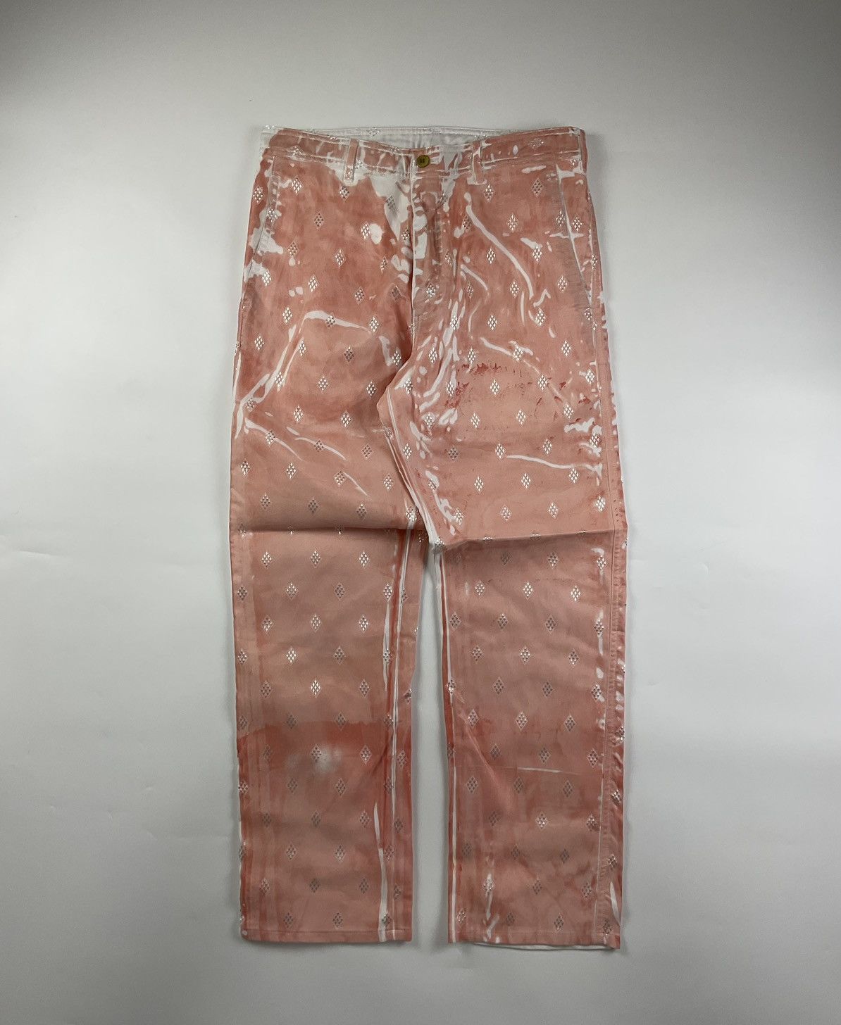 Comme des Garcons Comme des Garcons Paint Splatter Pants Size US 31 - 1 Thumbnail