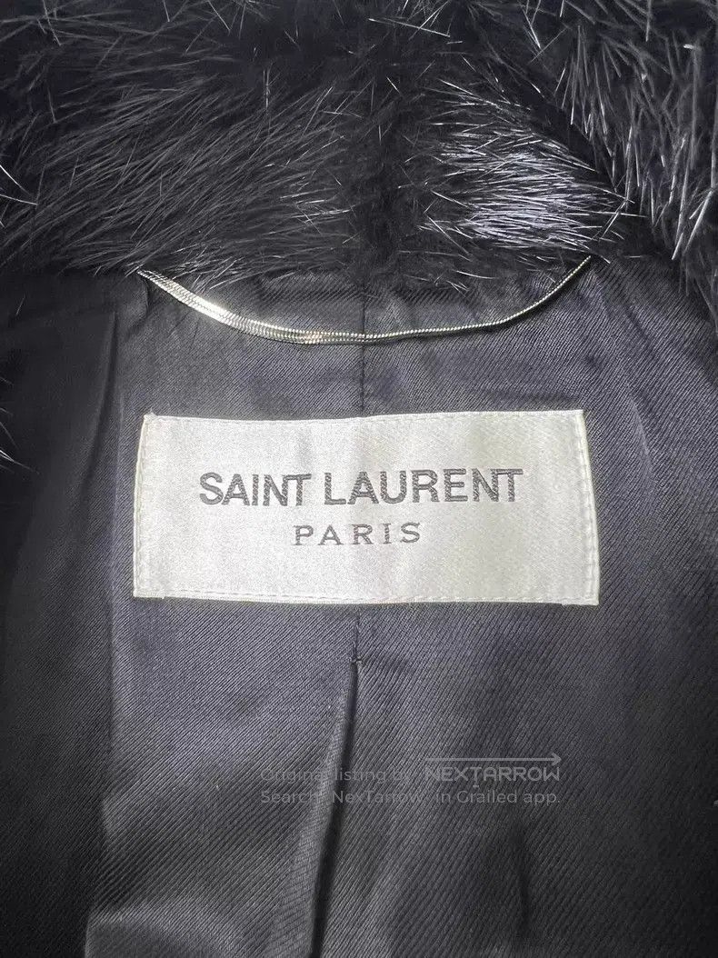 Saint Laurent Paris Saint Laurent Paris Black Velvet Collar Nautical Anchor Do Size US M / EU 48-50 / 2 - 5 Thumbnail