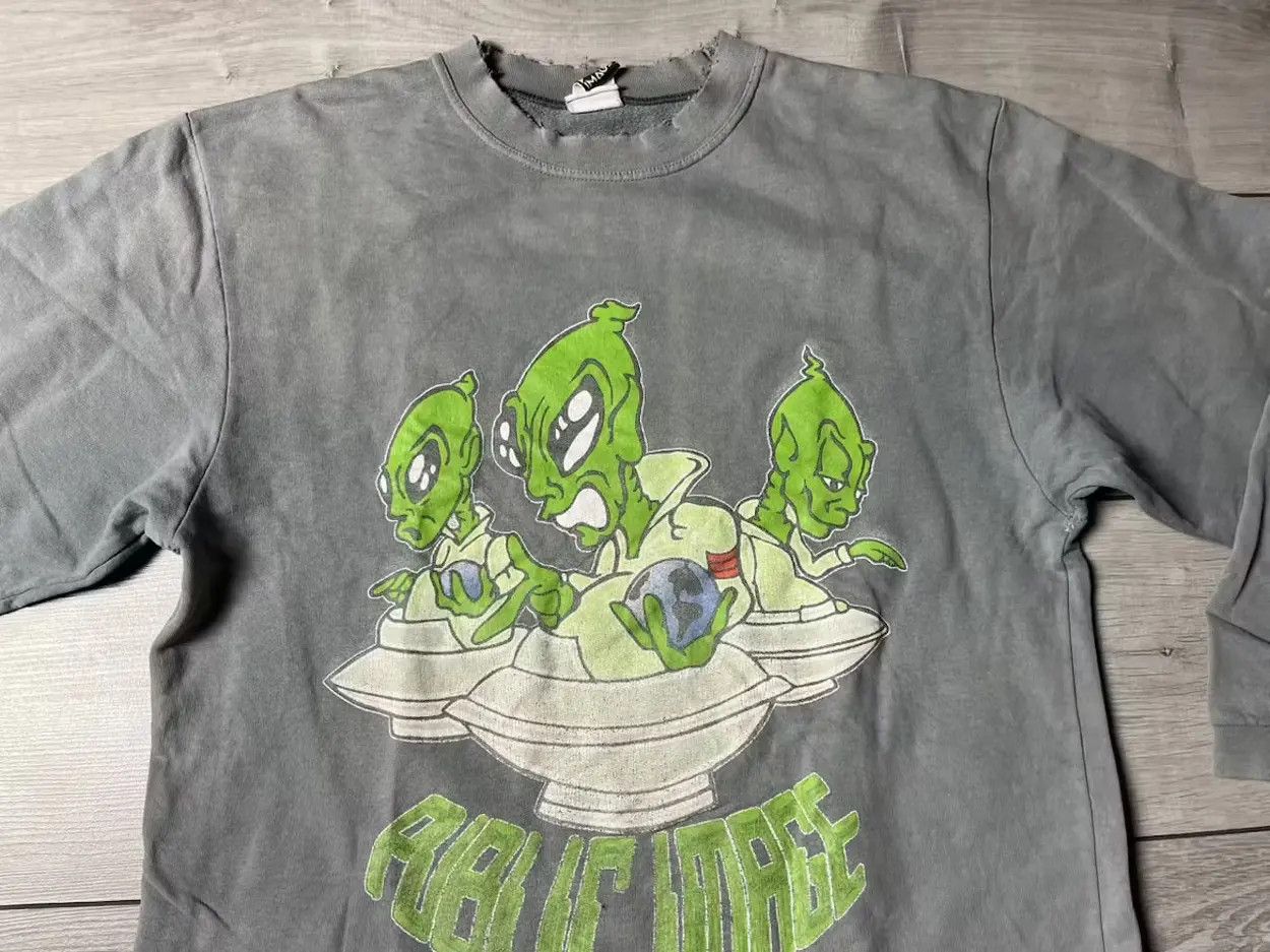 Alien Workshop Public image sweatshirt VTG alien 90s size Medium Size US M / EU 48-50 / 2 - 3 Thumbnail
