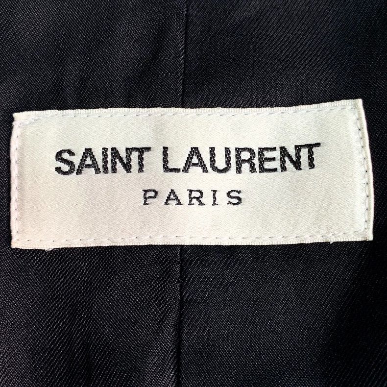 Saint Laurent Paris Saint Laurent Black diamond-encrusted wool V-neck long-slee Size XS / US 0-2 / IT 36-38 - 5 Thumbnail