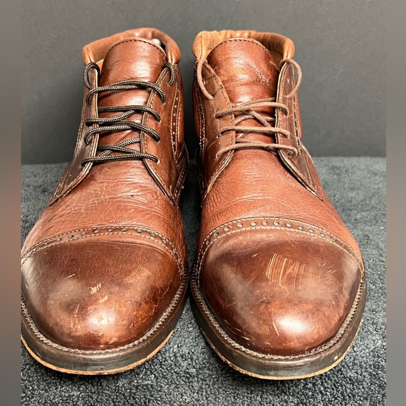 Johnston & Murphy $225 Johnston & Murphy Domani Men's Chukka Deerskin Boots 9 Size US 9 / EU 42 - 3 Thumbnail