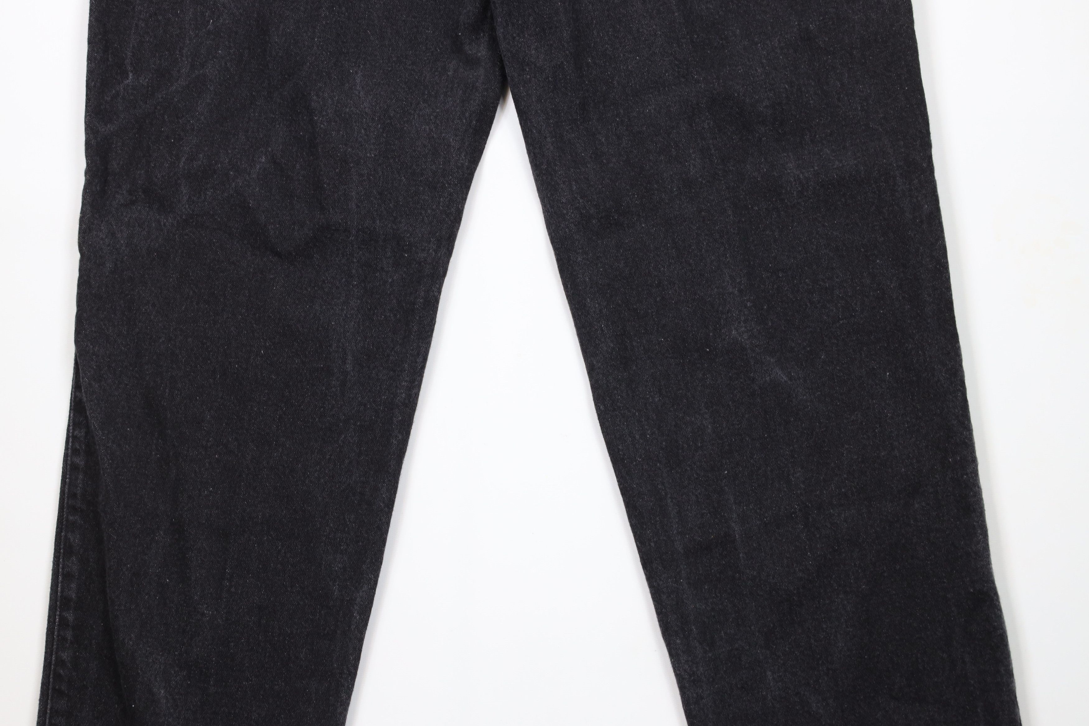 Vintage Vintage 90s Streetwear Relaxed Tapered Leg Denim Jeans Black Size US 36 / EU 52 - 11 Thumbnail