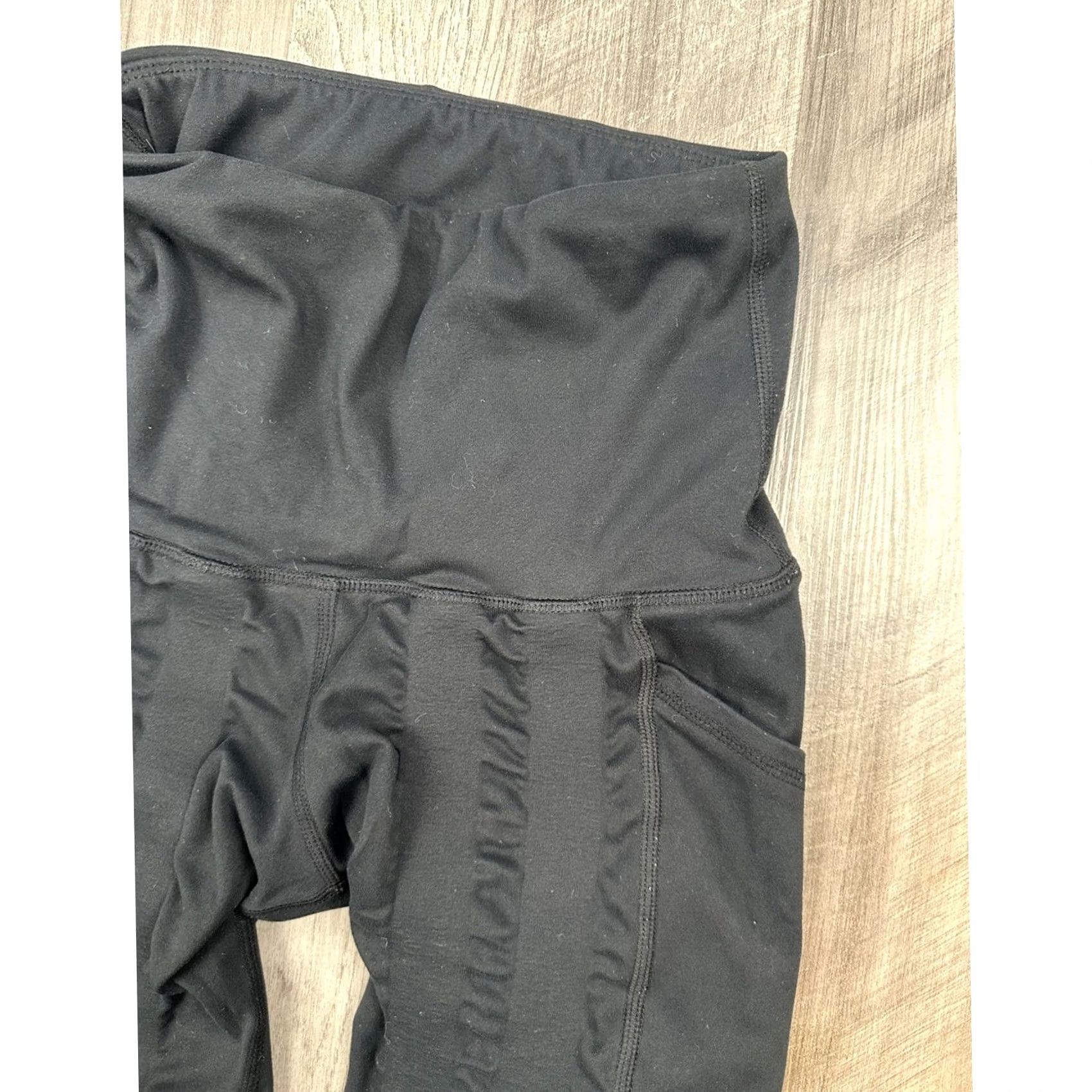 Vintage Sweetflexx Leggings Full Length High Rise Pockets Black Women 2 Regular XS? (Note: Please provide exact size naming if needed) Size 26" / US 2 / IT 38 - 6 Thumbnail