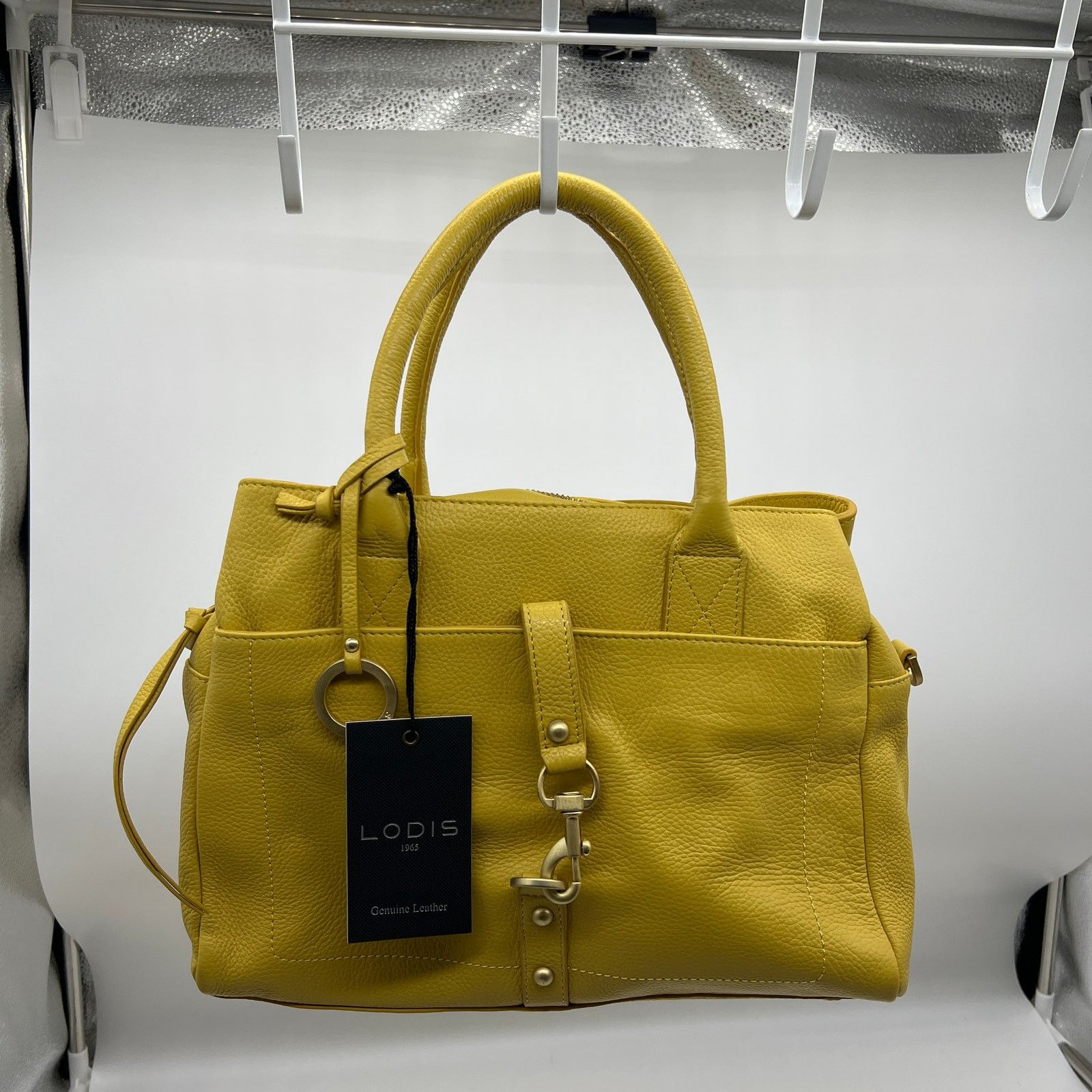 Other LODIS Womens Bags Texas Leather Morgan Satchel w Size ONE SIZE - 1 Thumbnail