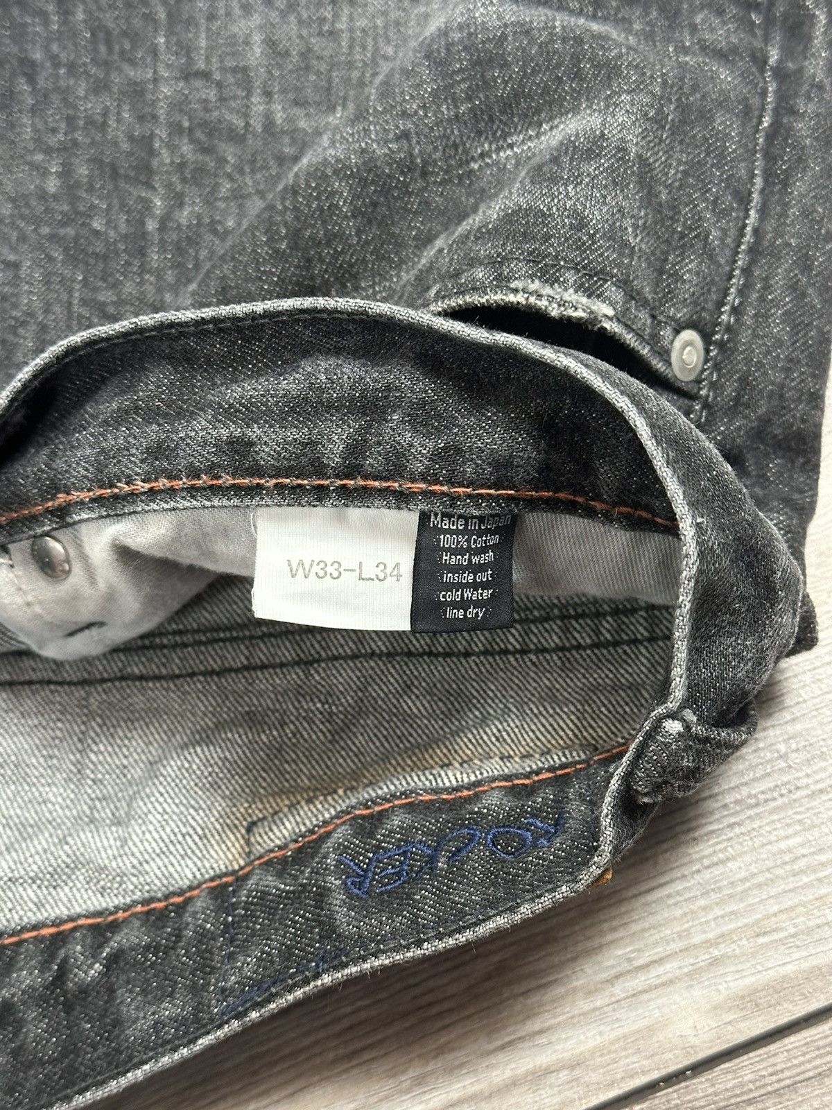 Japanese Brand Kicking Mule Workshop Selvedge Denim Jeans Size US 34 / EU 50 - 6 Thumbnail