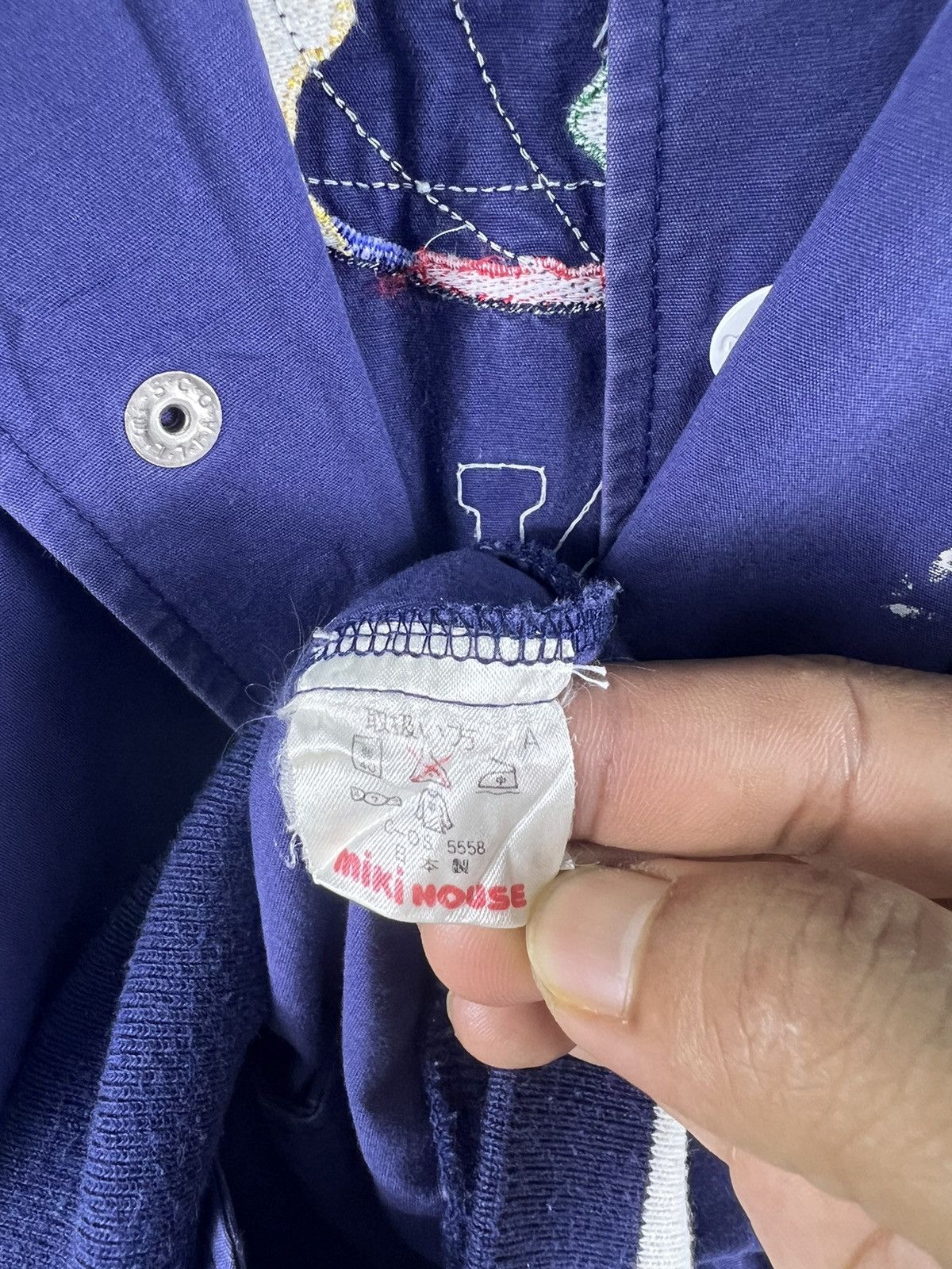 Mickey Inc 🔥 Vintage 90's Miki House Country Distressed Varsity Size US L / EU 52-54 / 3 - 13 Thumbnail
