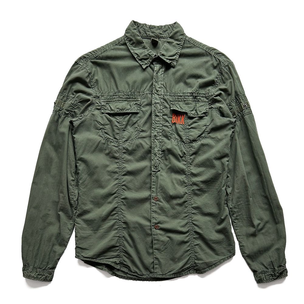 Dirk Bikkembergs Dirk Bikkembergs, Elasticated Gathered Shirt Size US L / EU 52-54 / 3 - 1 Thumbnail