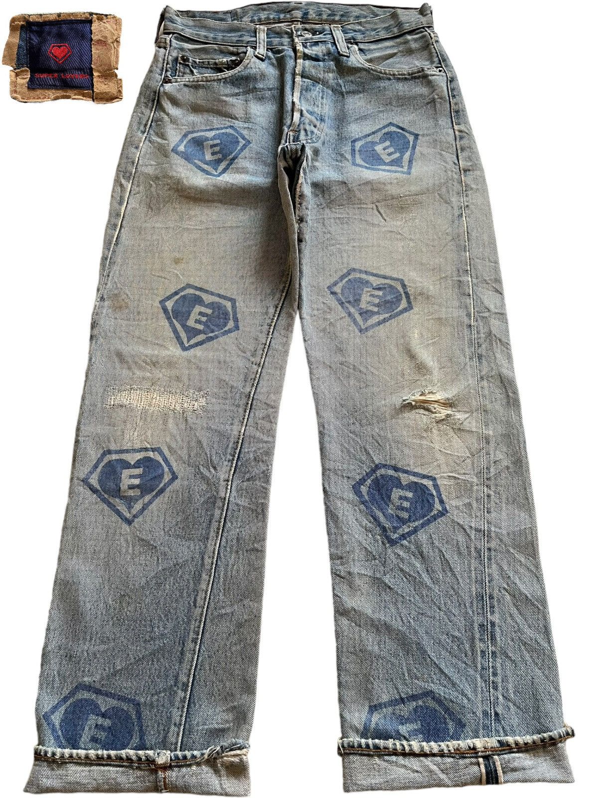 Levi's Rare Vintage 70s Levis 501 Selvedge Jeans Size US 27 - 1 Thumbnail